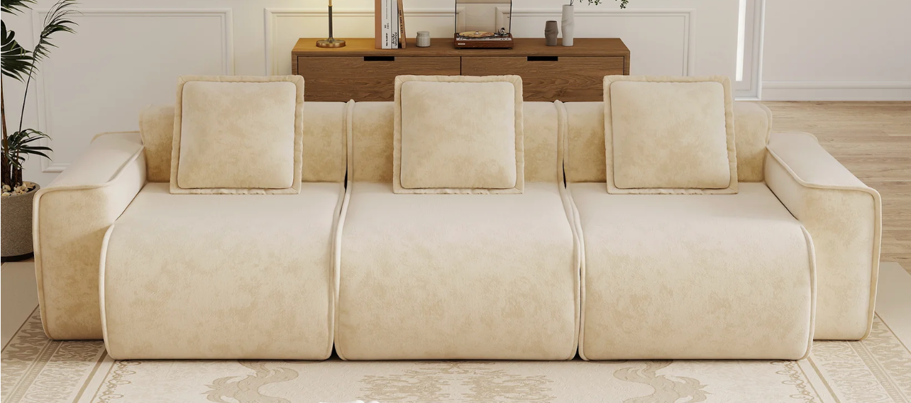 Boneless Couch Buying Guide: How to Choose the Right Size, Style & Layout