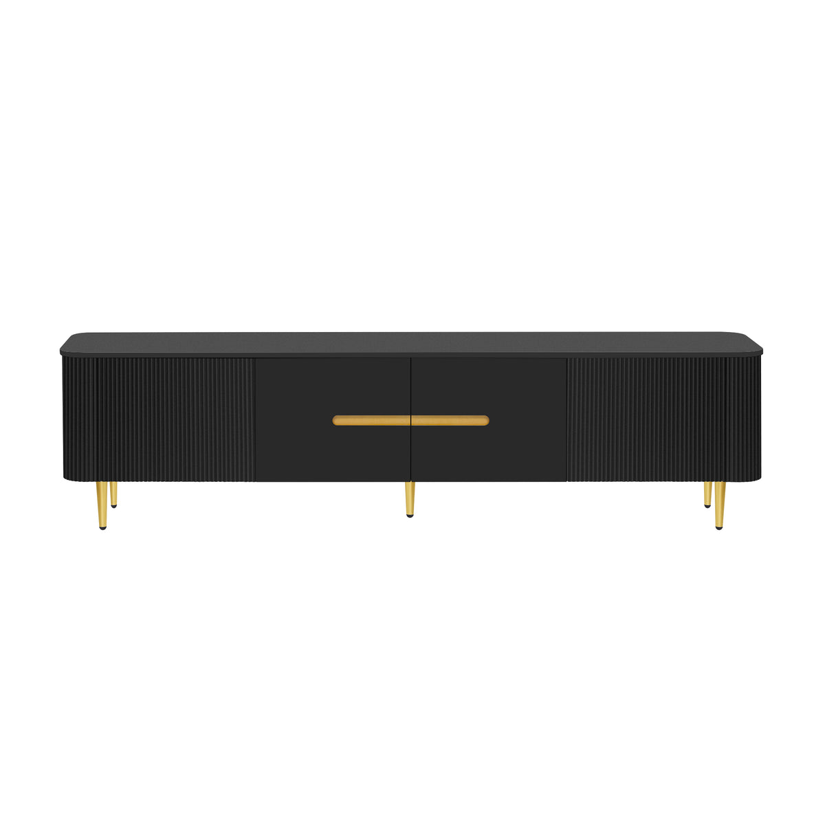 Black Entertainment Center for TVs up to 85 in, 78.7 in Wide