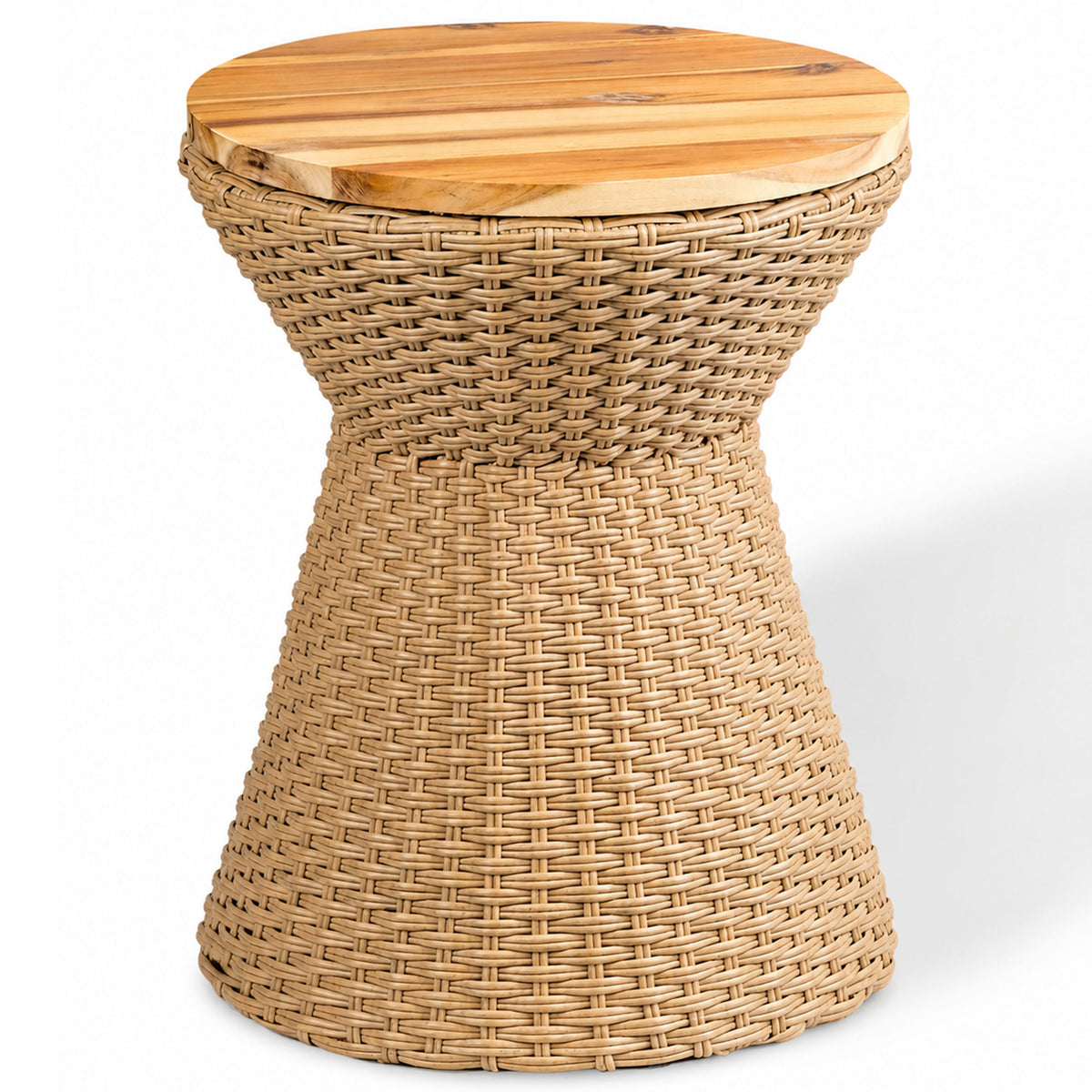 Wicker Outdoor Side Table