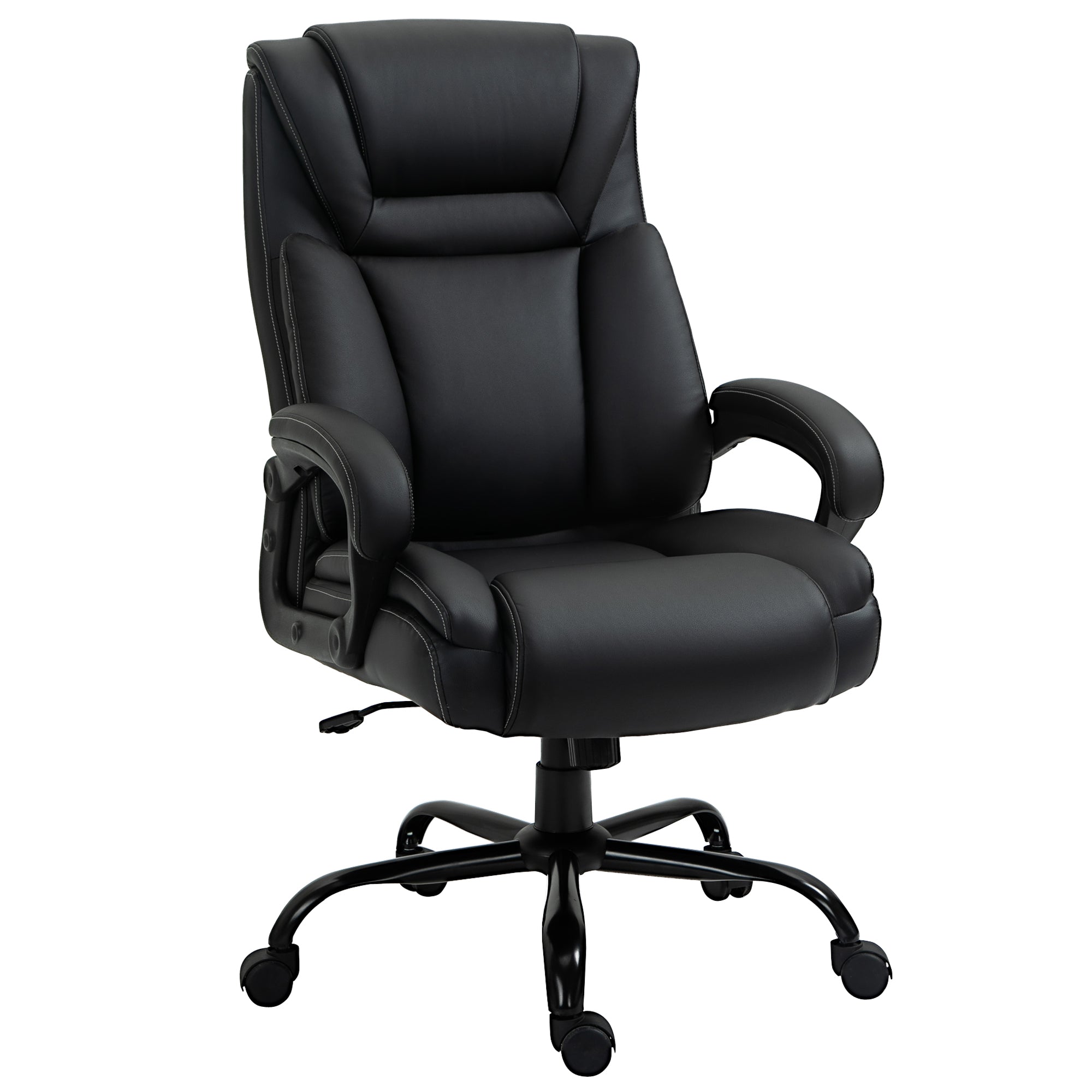 Big and Tall Ergonomic Office Chair, 400 lb Capacity, Black