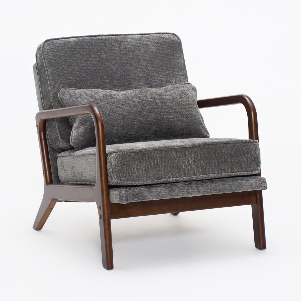 Dark Gray Accent Chair