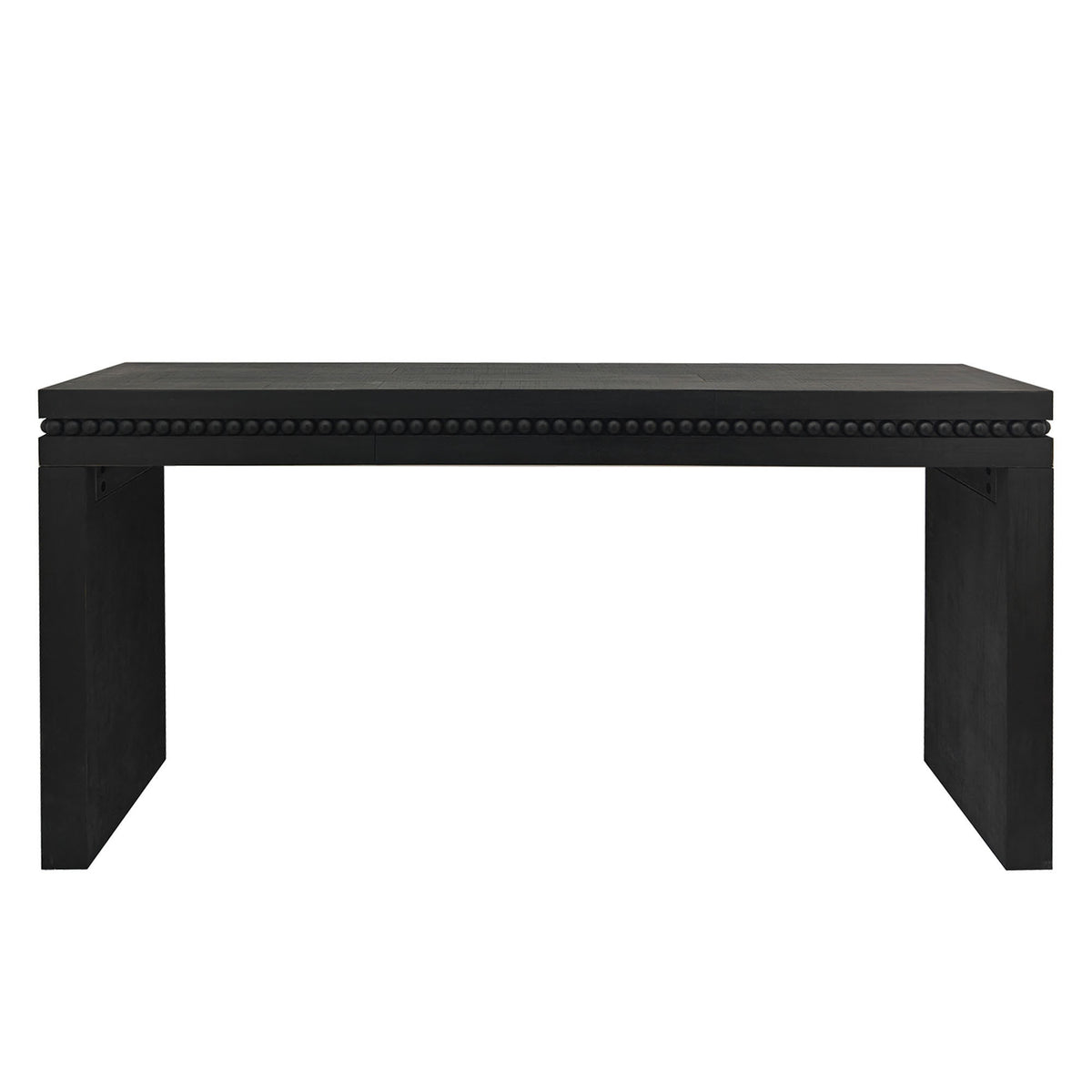 Black Entryway Console Table, 64 in Wide