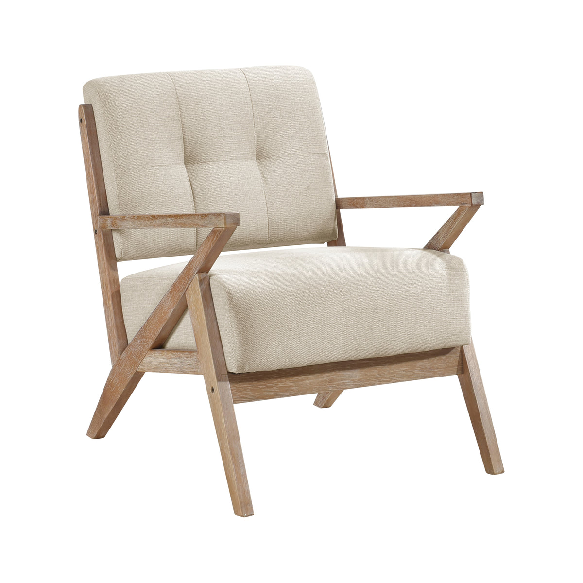 Sand Tufted Accent Chair