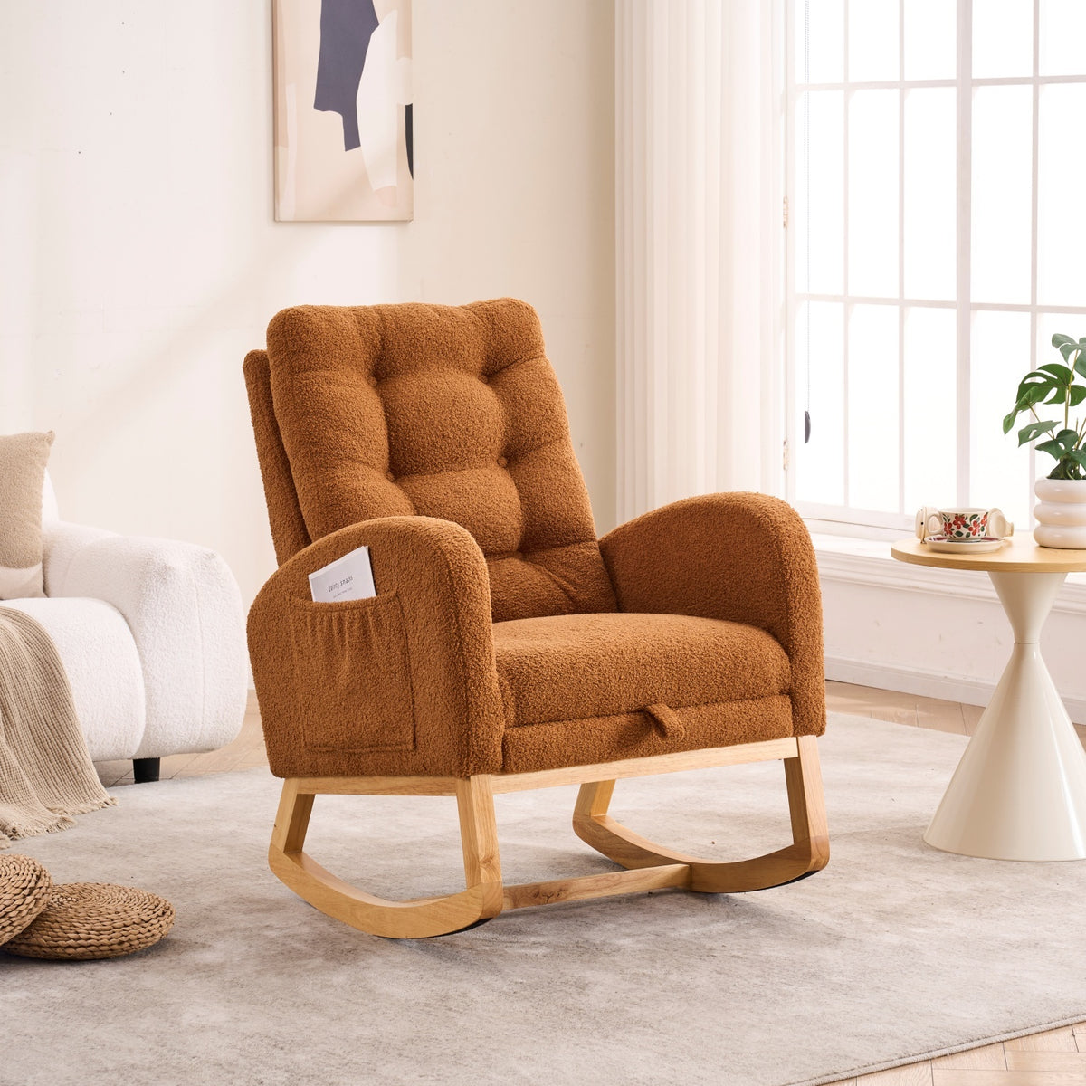 Caramel Rocking Chair