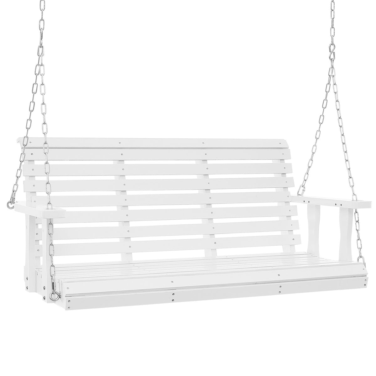 White Porch Swing, 26 in Deep