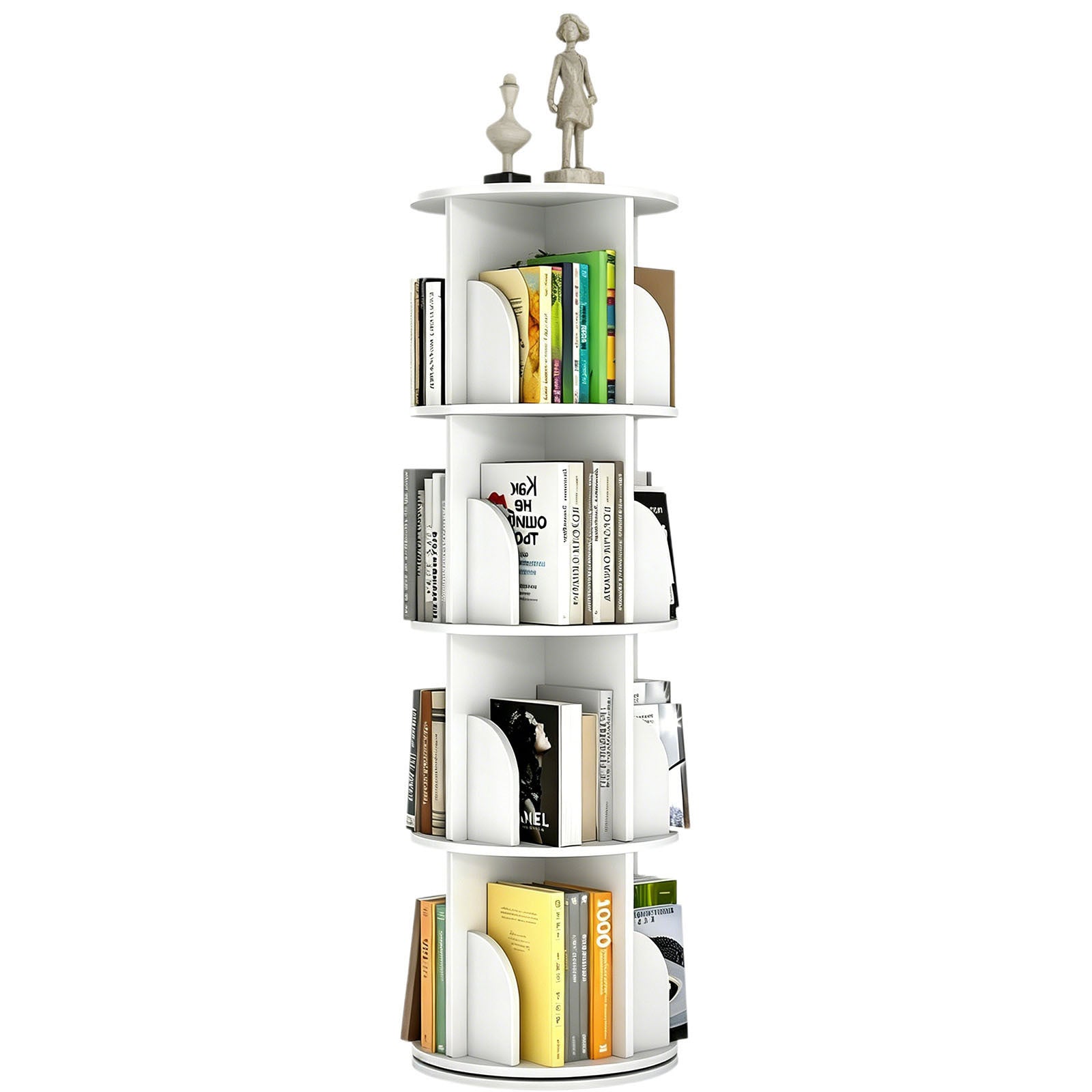 Bookcase, 18.1 in, White, 18.1 in Deep