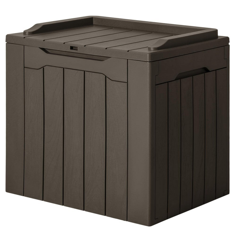 31 Gallon Brown Resin Deck Box
