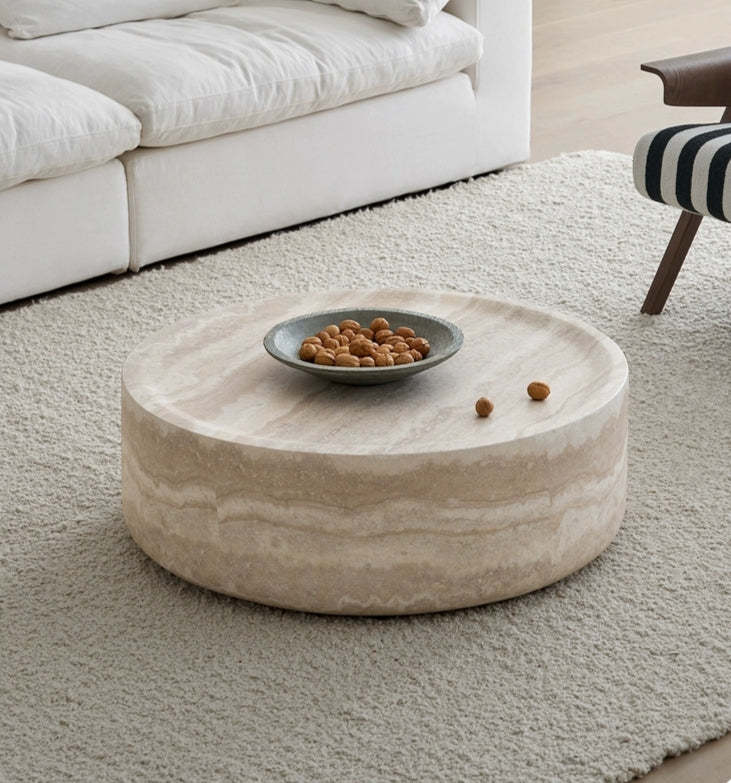 Round Coffee Table, 35.4 in