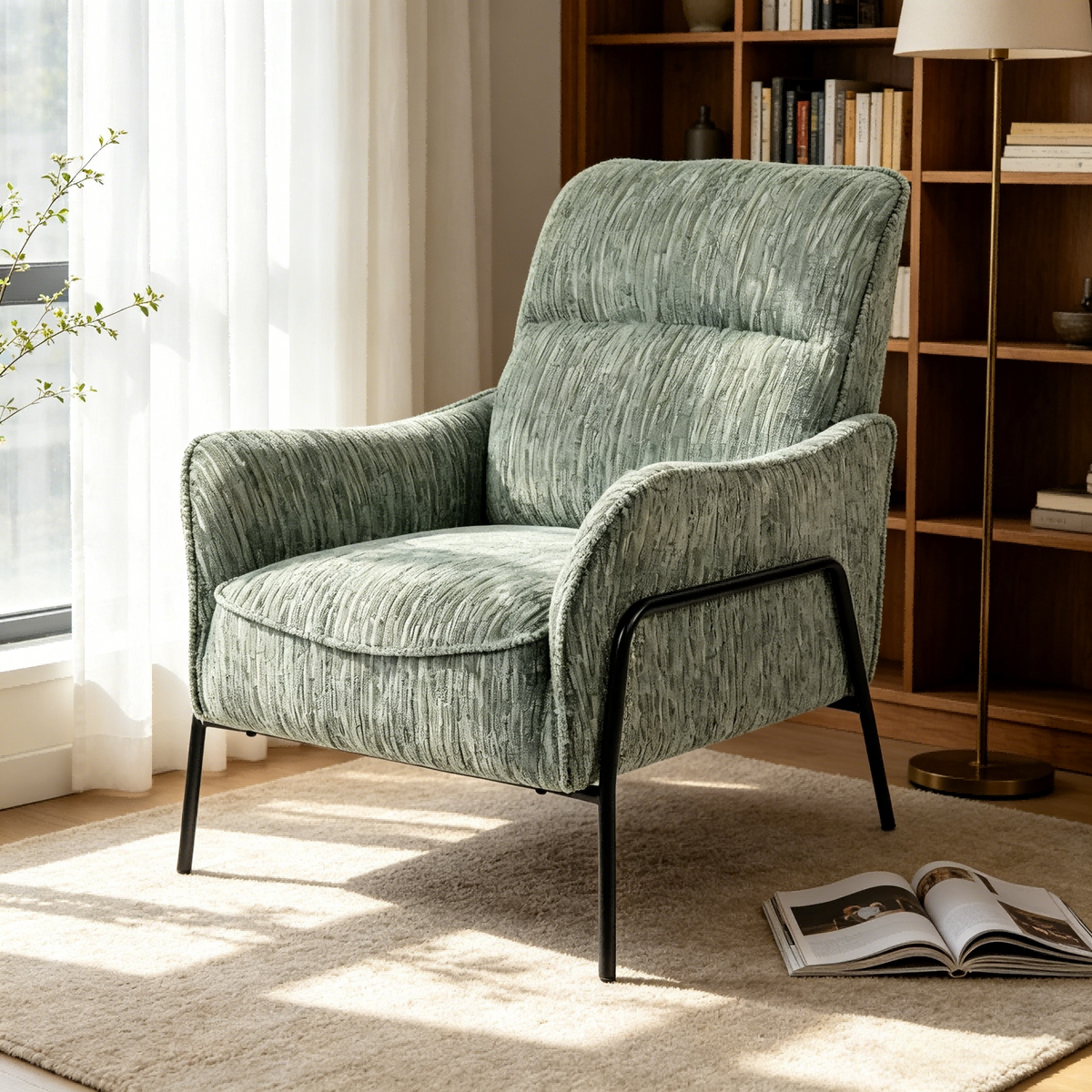 Green Accent Chair