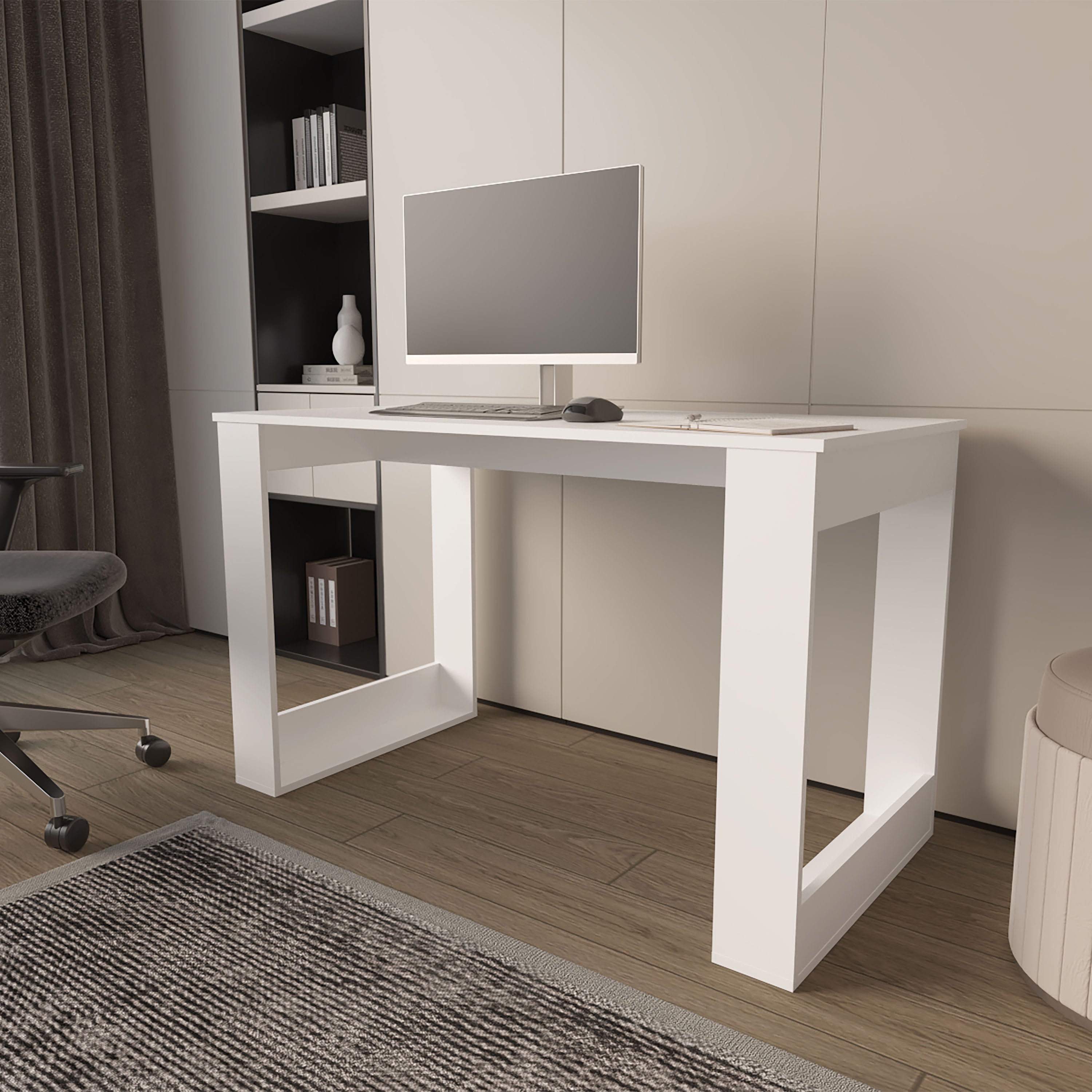 Computer Desk, White