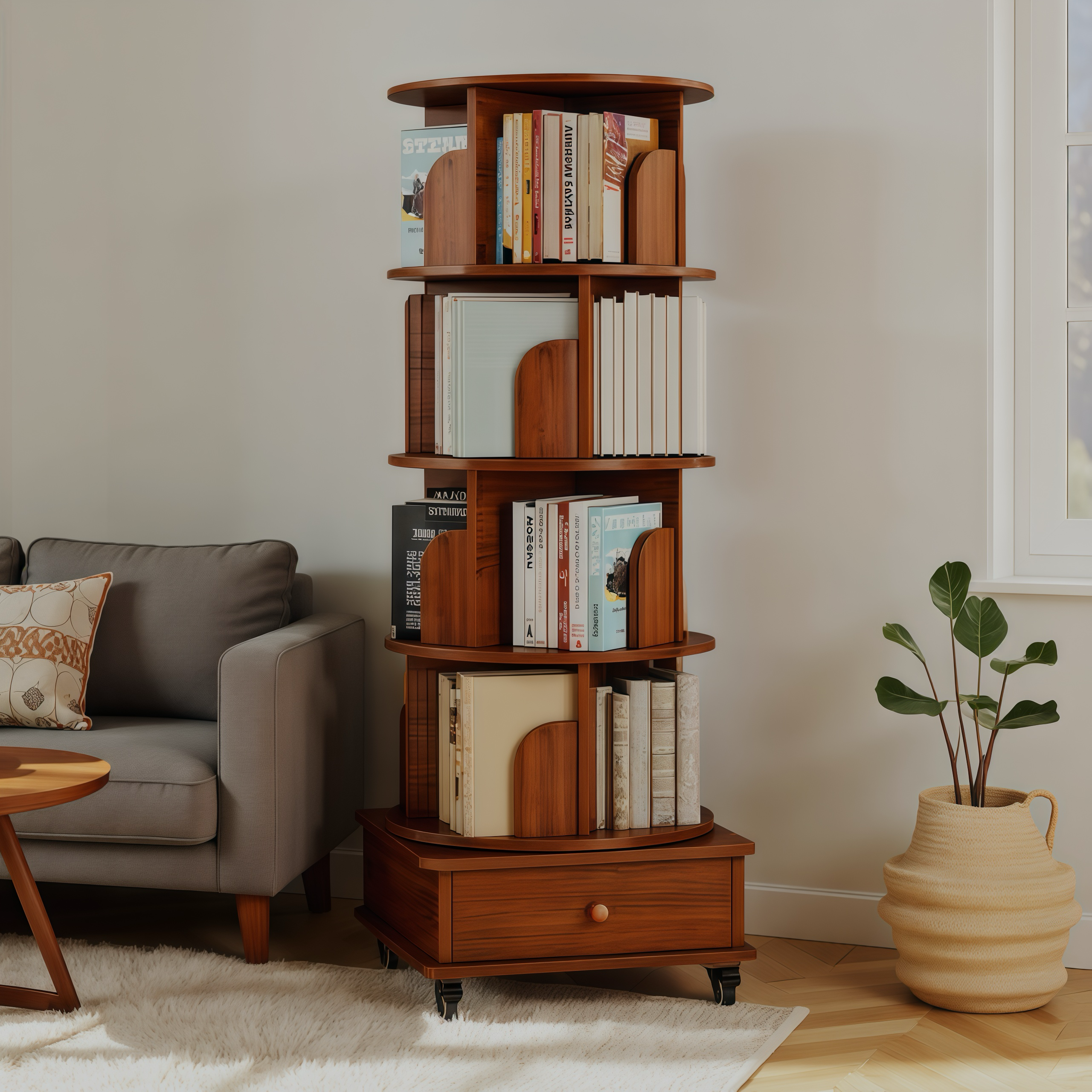 Bookcase, Walnut