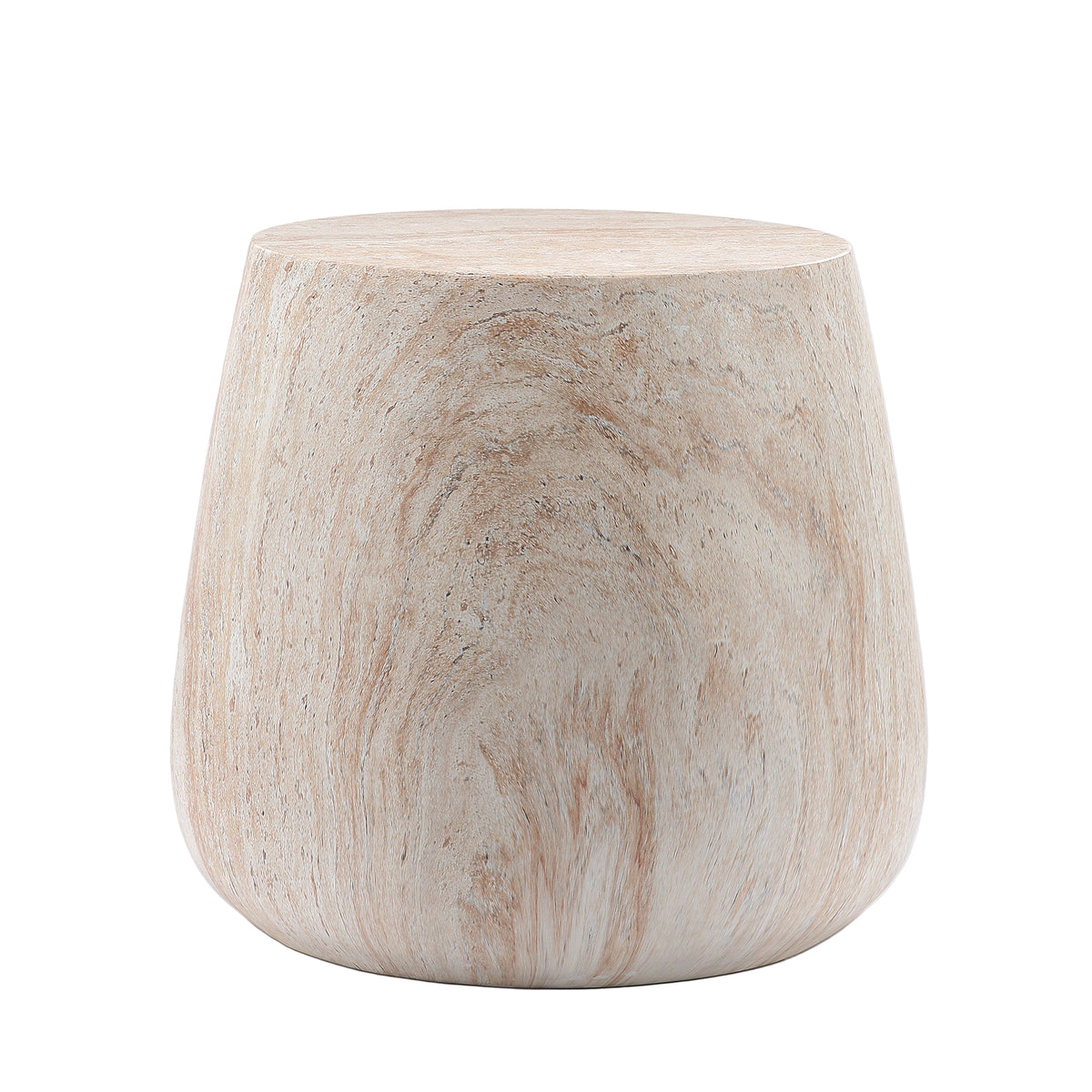 Beige Outdoor Coffee Table, 18.9 in Wide