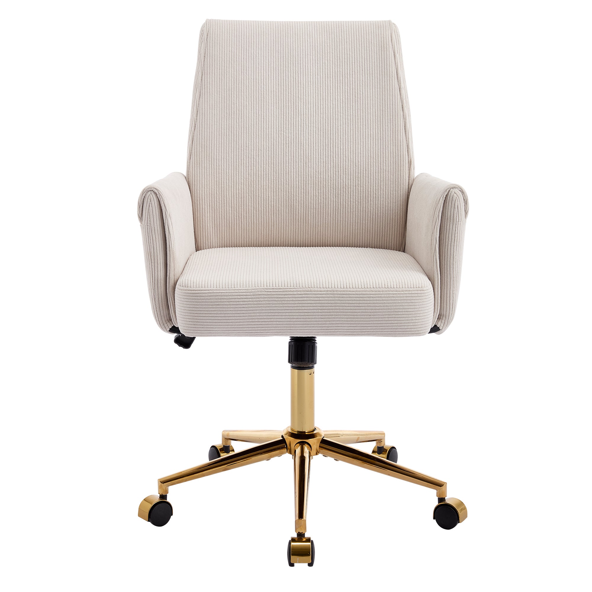 Lumbar Support Ergonomic Office Chair, 25.2 in, White
