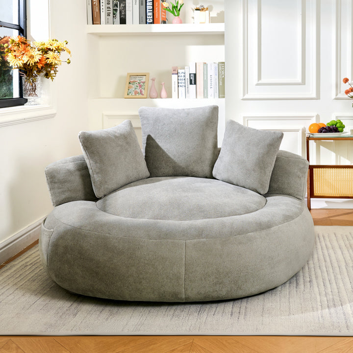 Gray Bean Bag Chair