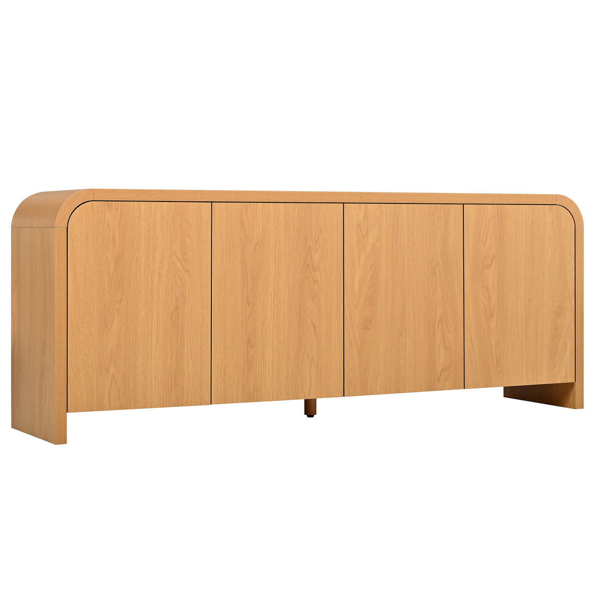 Natural TV Stand for TVs up to 70 in, 65.7 in Wide