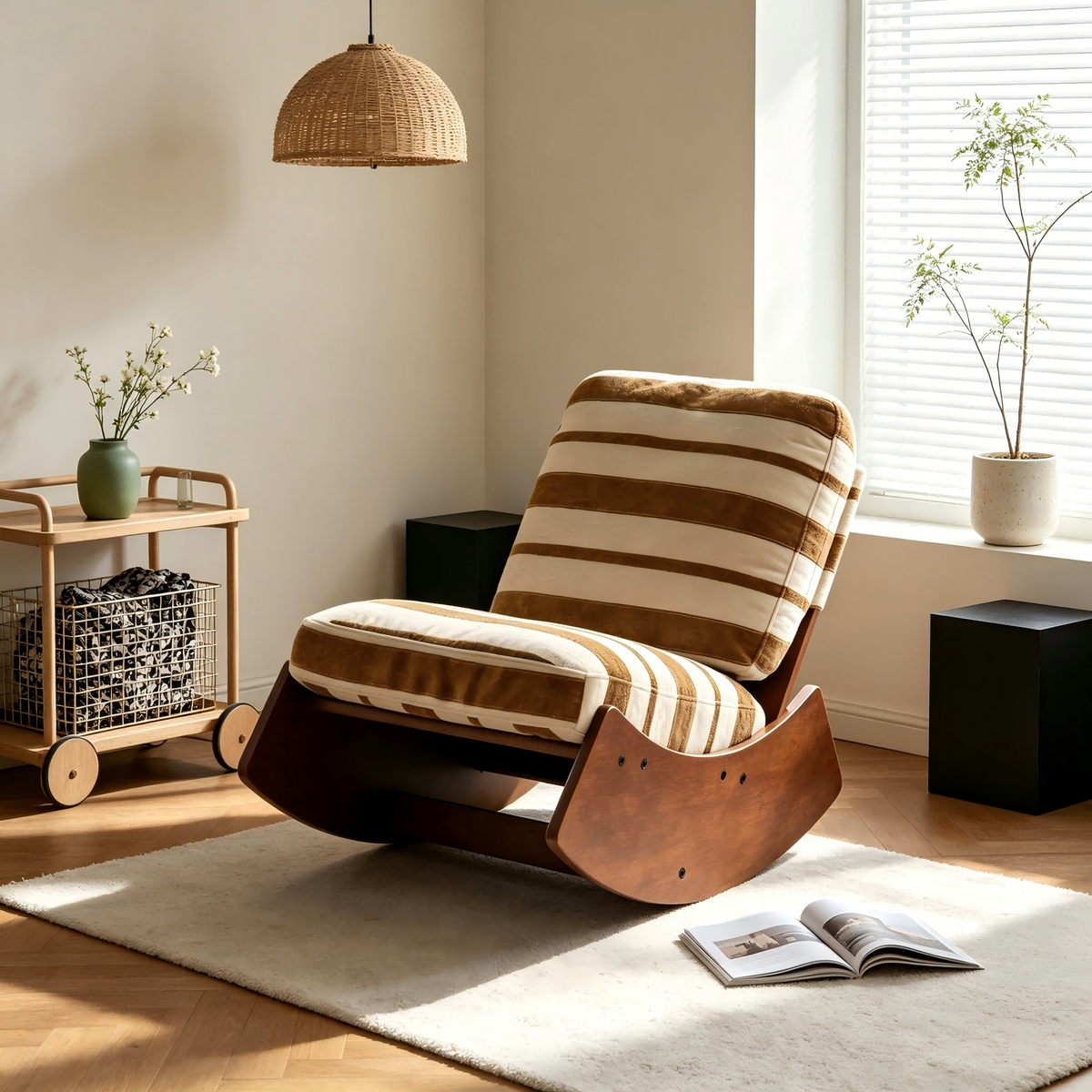 Yellow Glider Chair