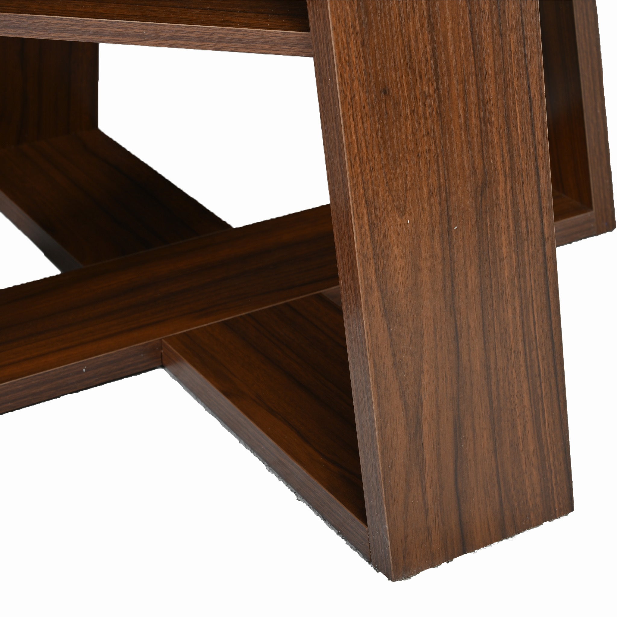 Close-up of the underside slide rails and black extension stopper