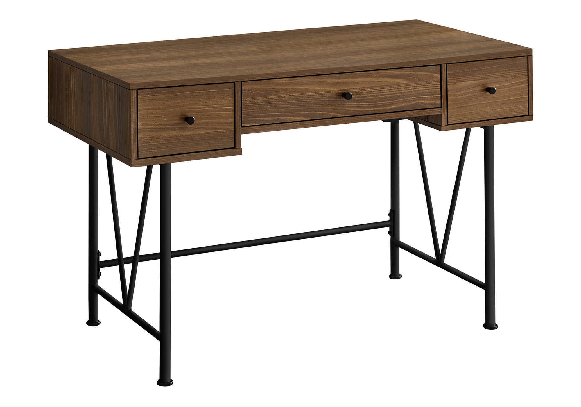 Computer Desk, 47.3 in, Walnut