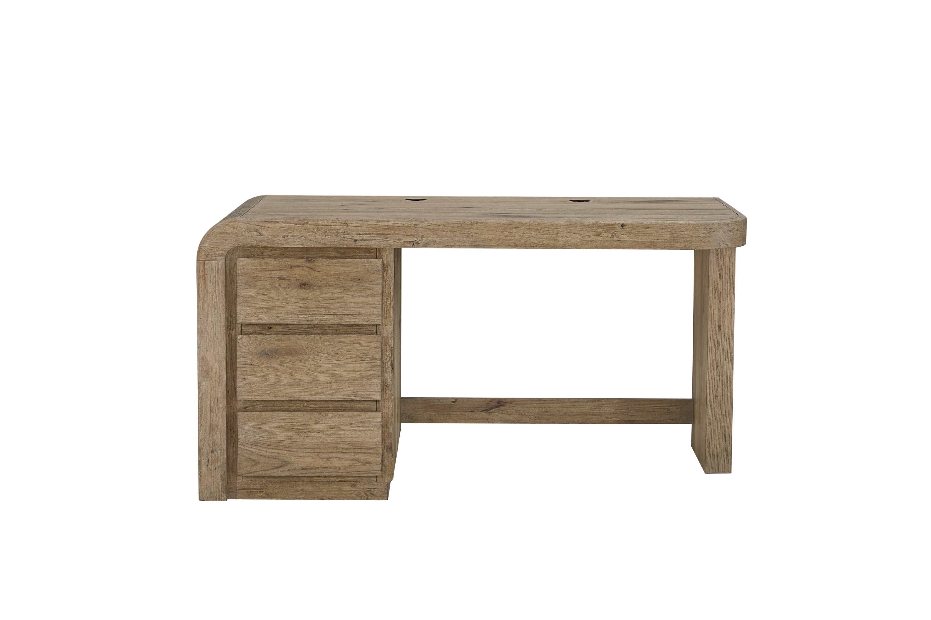 Executive Desk, 58 in, Oak
