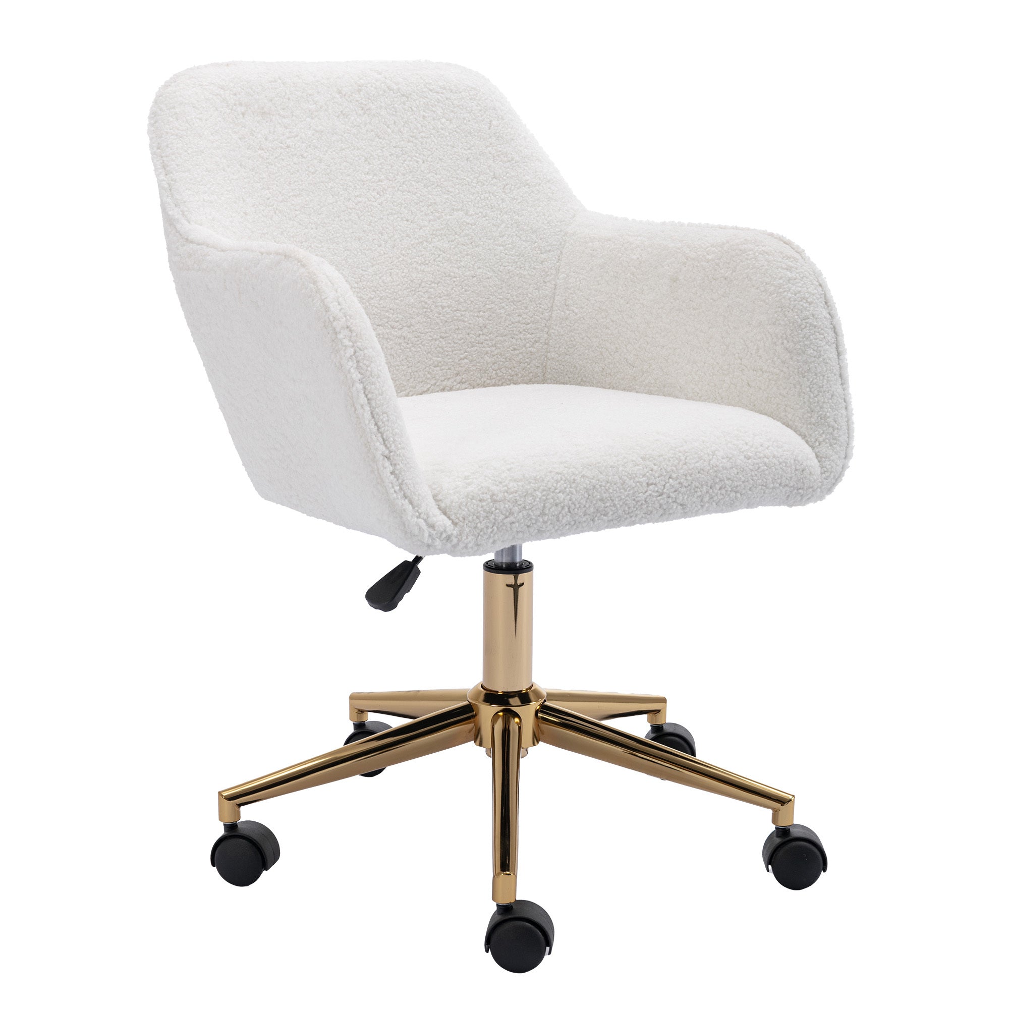 Modern Office Chair, 250 lb Capacity, White