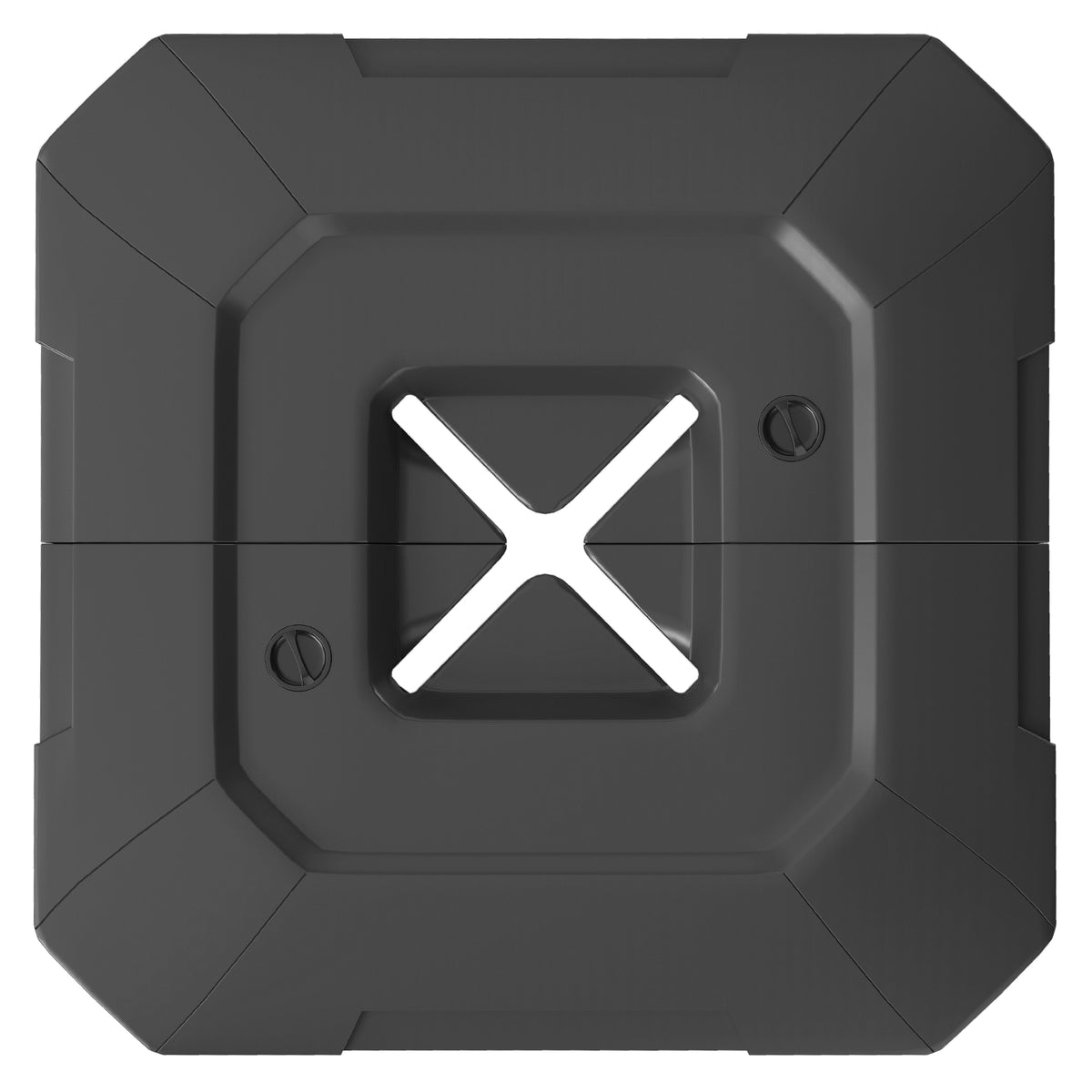 Black HDPE Umbrella Base Weights, Set of 2