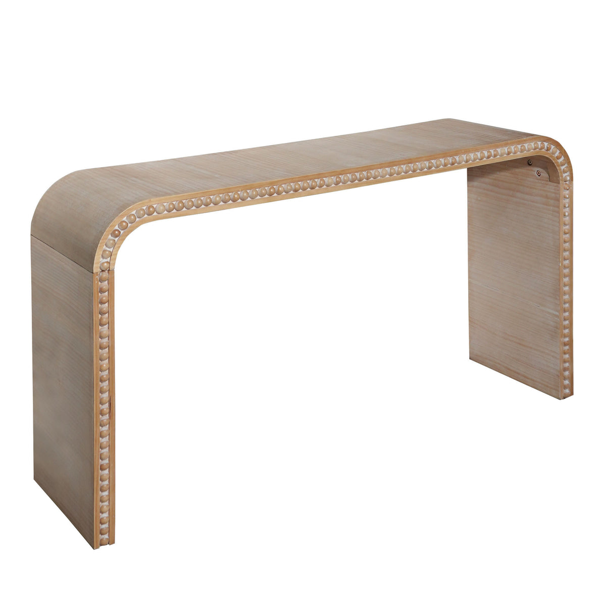 Natural Console Table, 59 in Wide