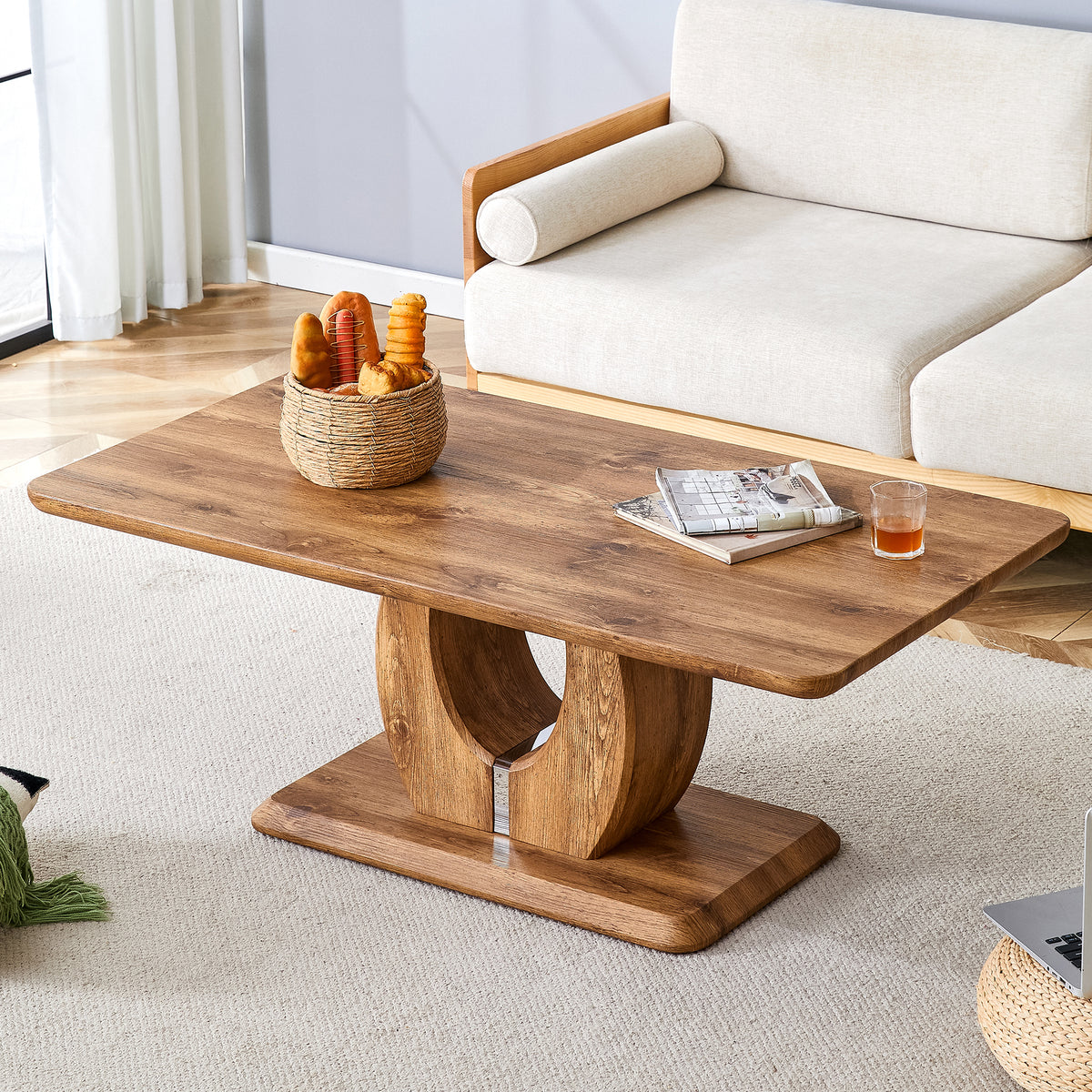 Rectangular Coffee Table, 47 in