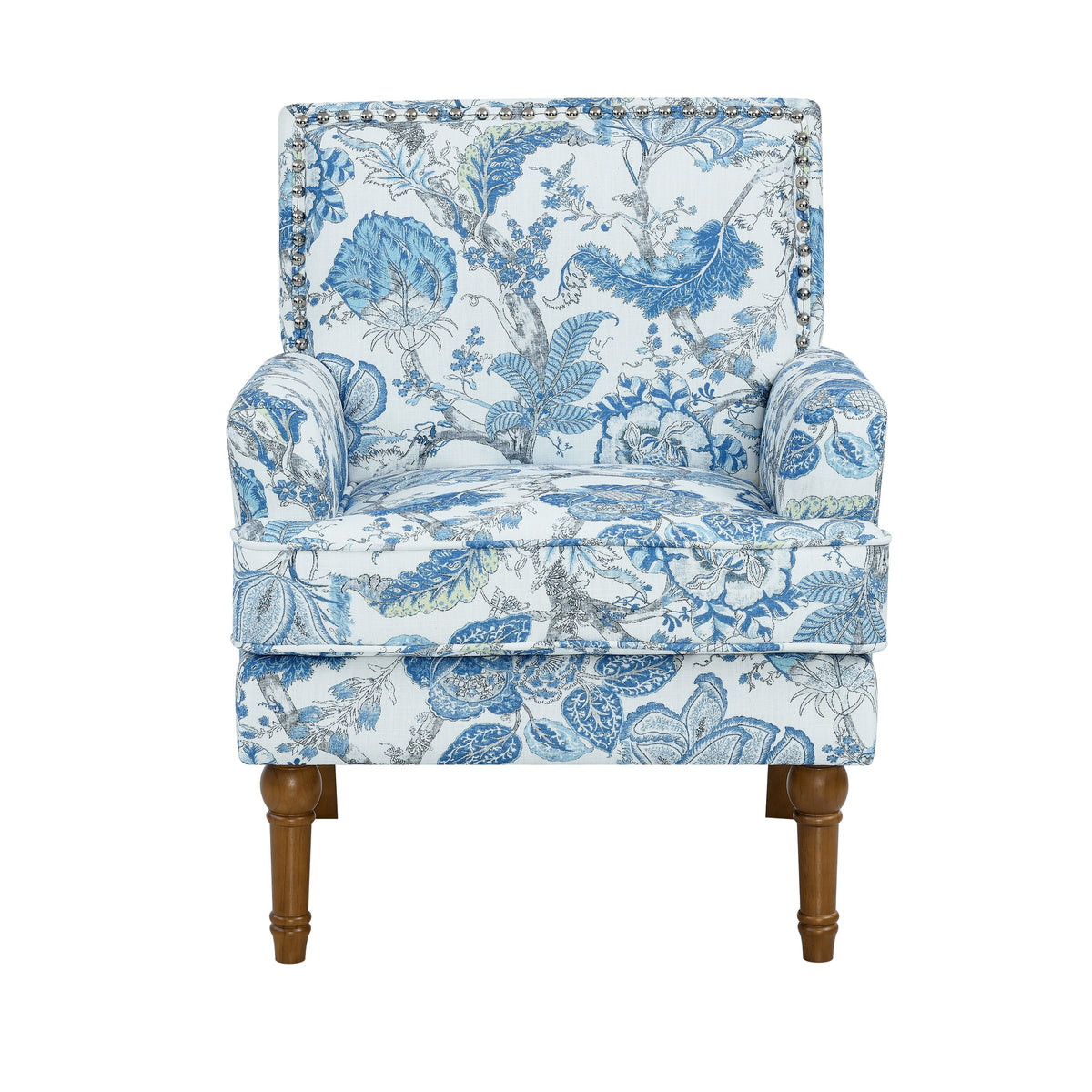 Blue Accent Chair, 28.5 in Wide
