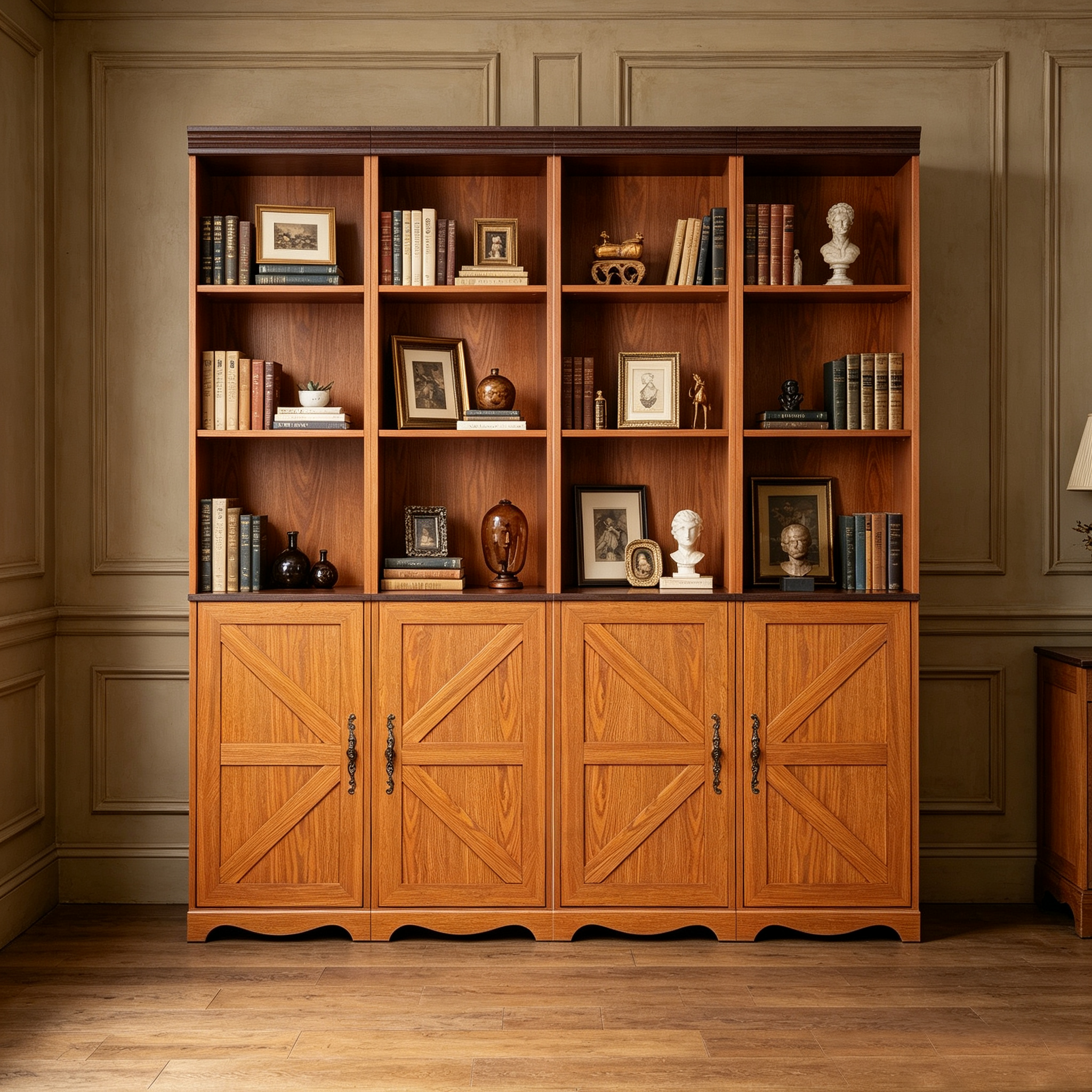 Storage Cabinet with Adjustable Shelves, 63.1 in