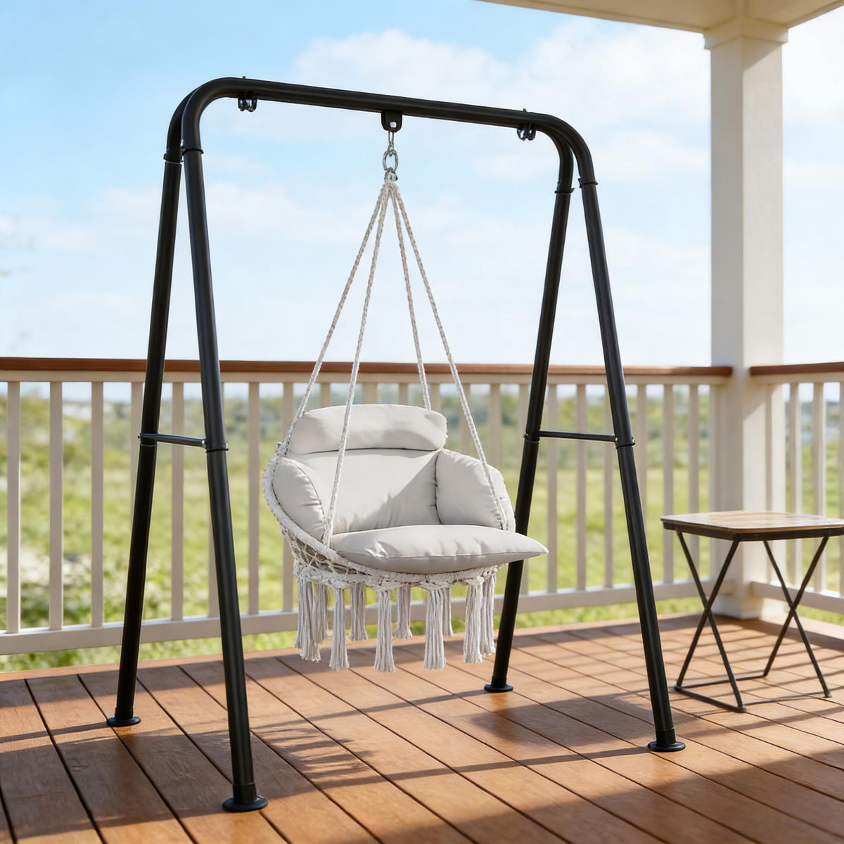 Gray Hammock Chair