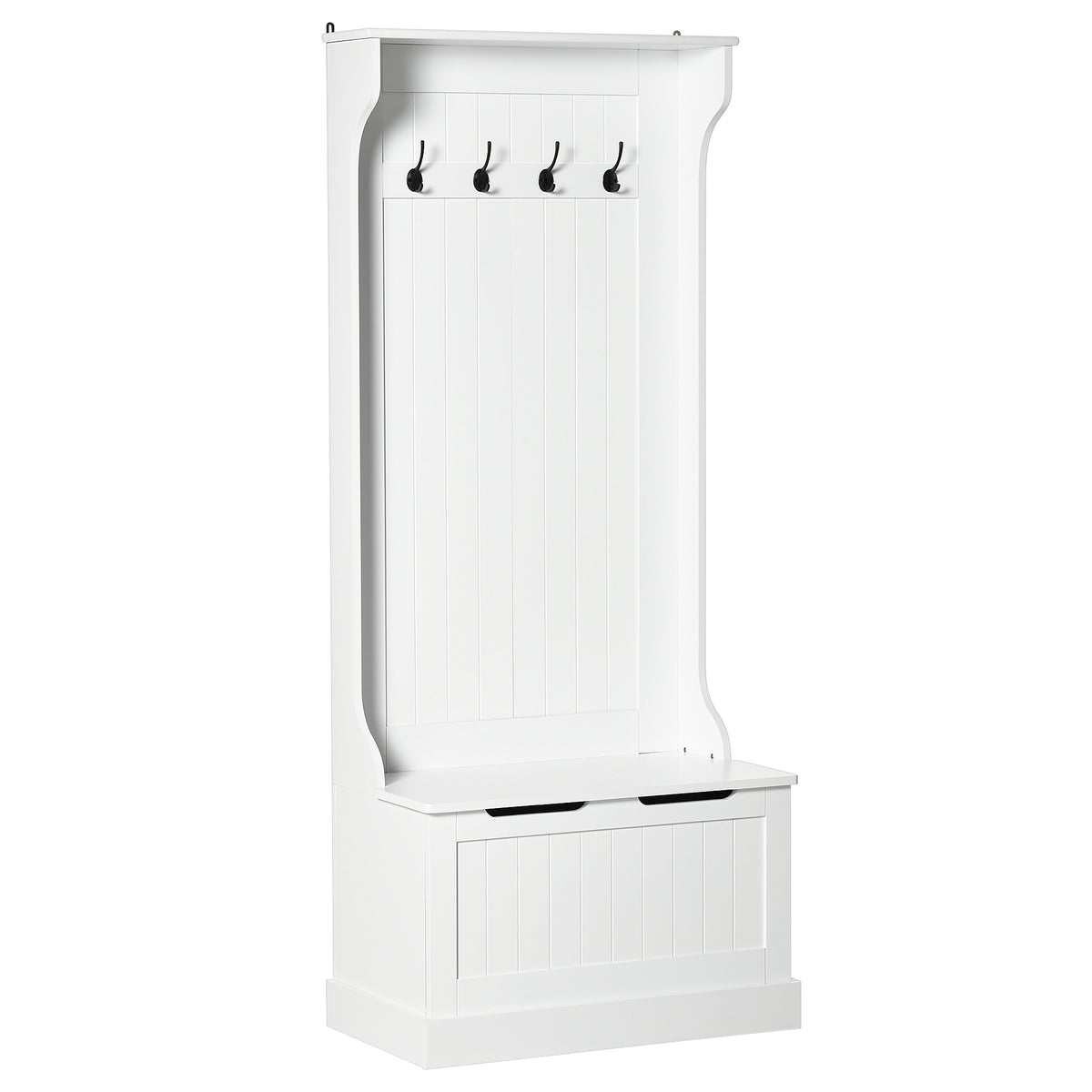 White Hall Tree with Bench, 28.3 in Wide