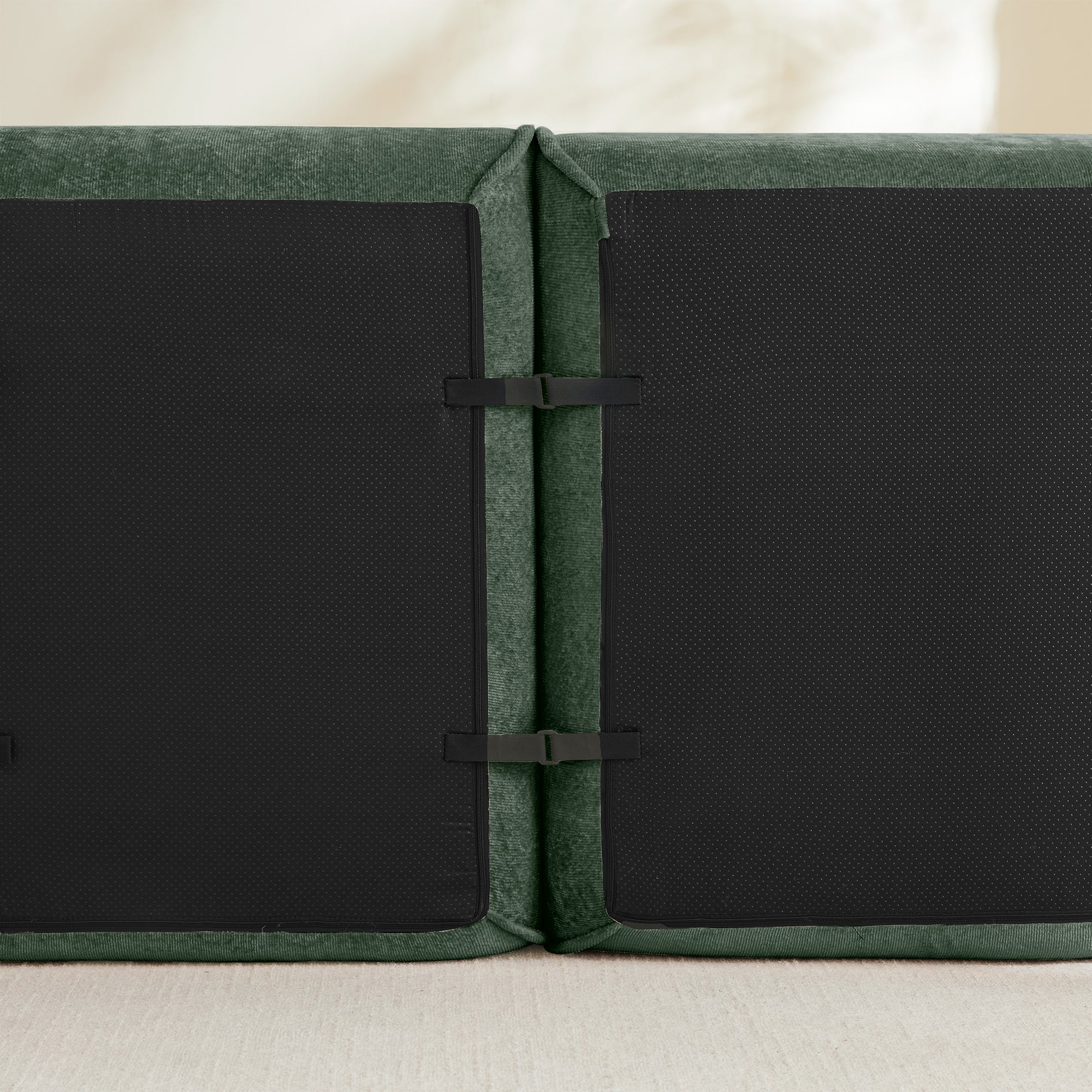 Seneca Armless Module in Olive #Color_Olive
