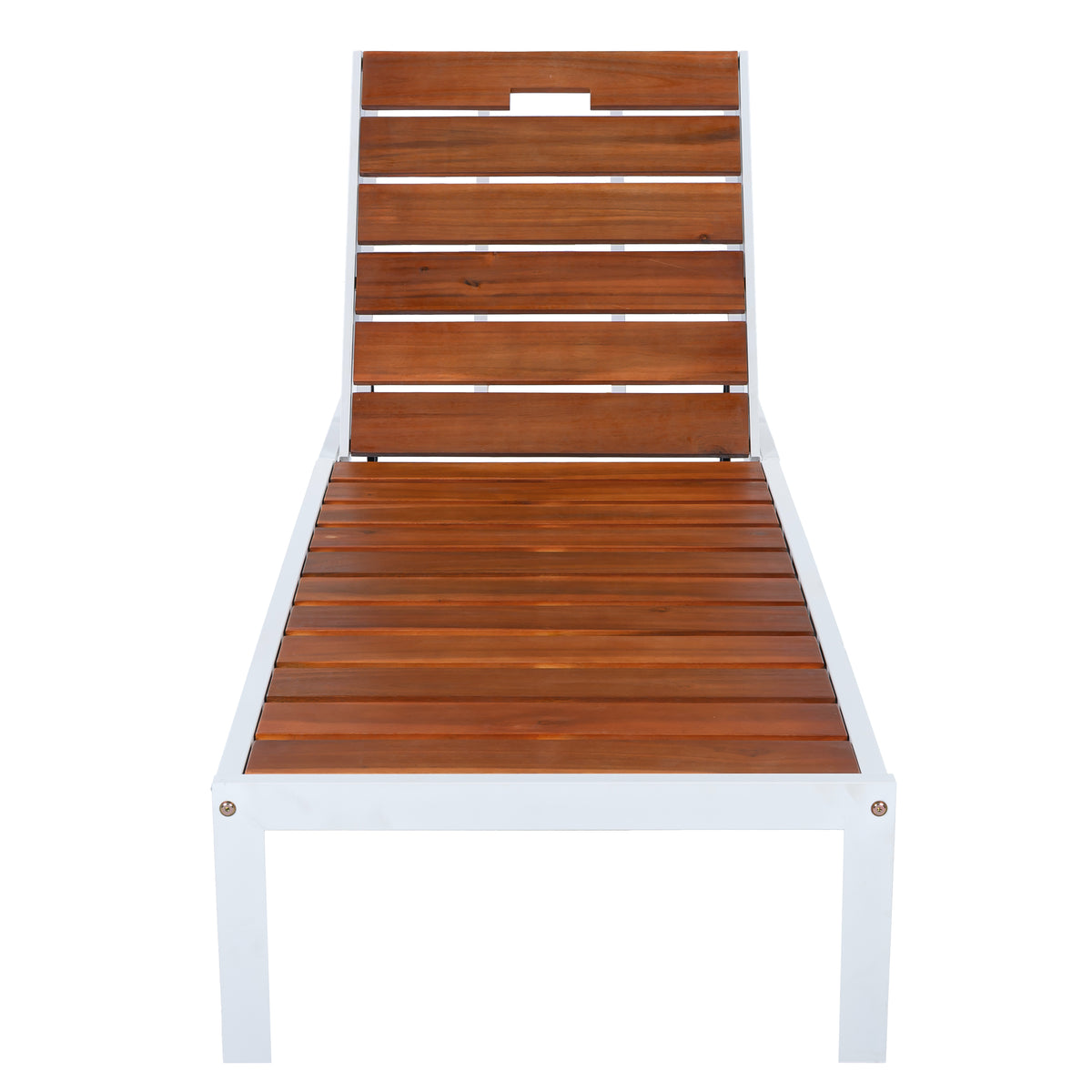 Metal Adjustable Outdoor Chaise Lounge