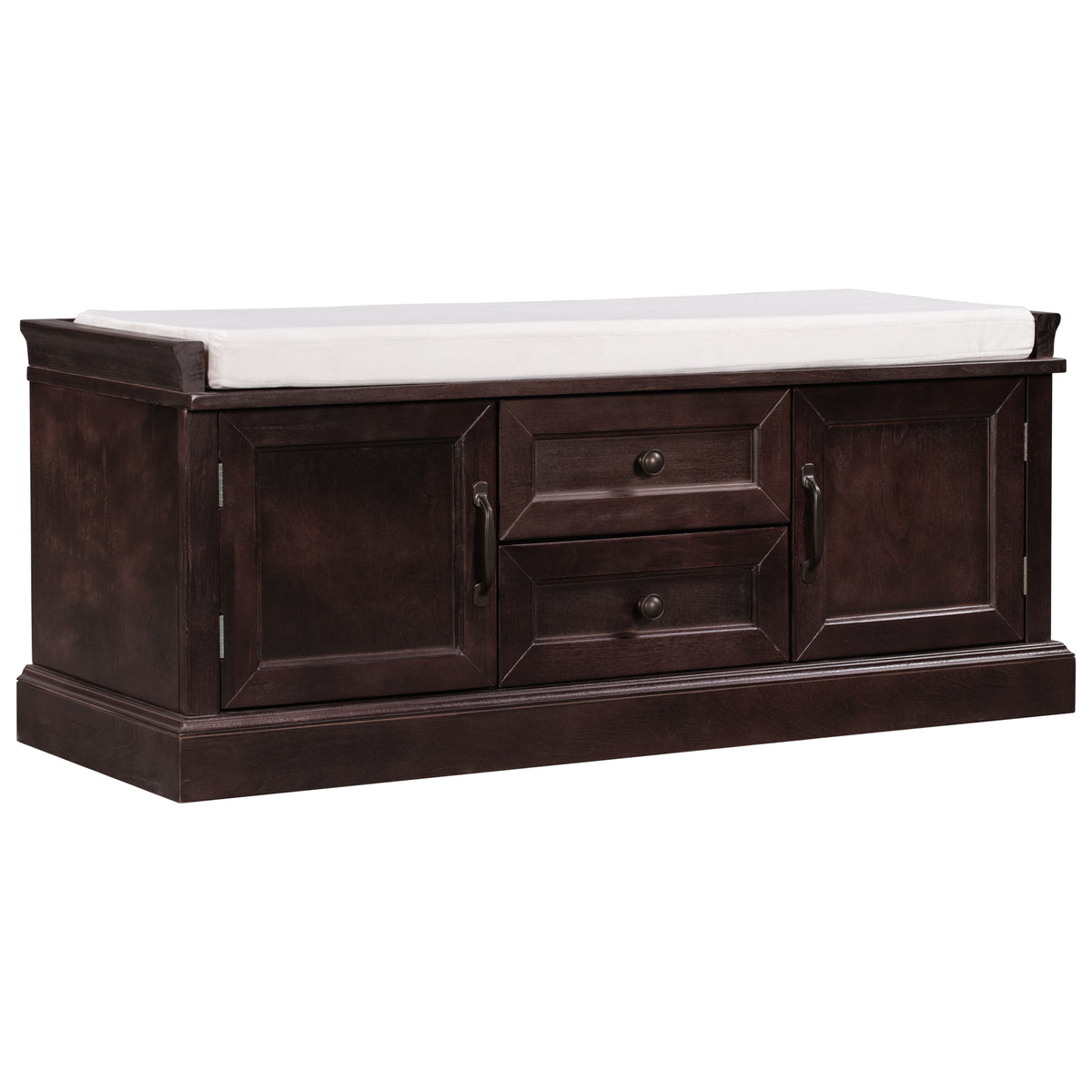 Espresso Storage Bench, 42.5 in Wide