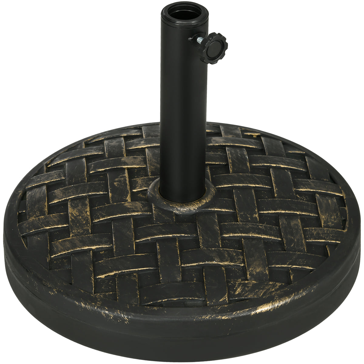 Bronze Concrete Patio Umbrella Base