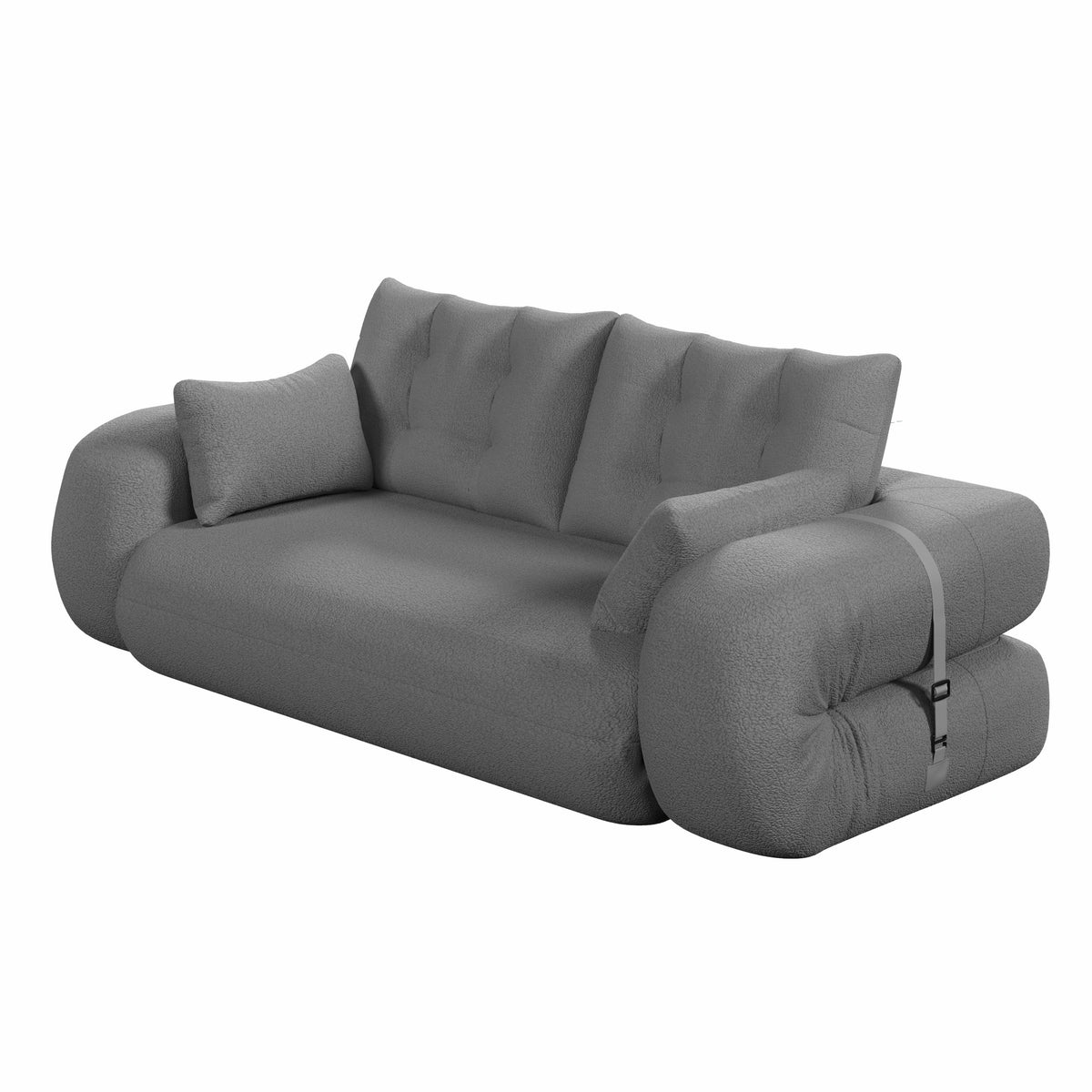 Gray Sleeper Sofa, 78.7 in Wide