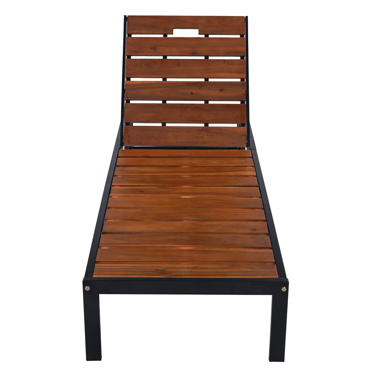 Metal Adjustable Outdoor Chaise Lounge