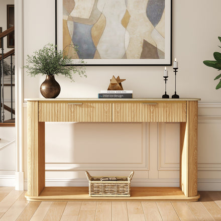 Fluted Console Tables