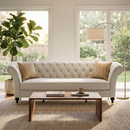 Cream Couches