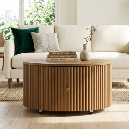 Fluted Coffee Tables