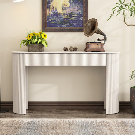 White Console Tables