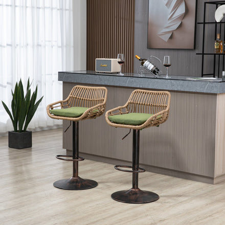 Rattan Bar Stools