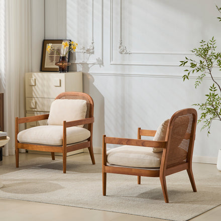 Rattan Accent Chairs