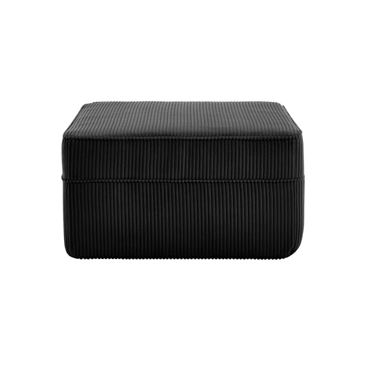 Boneless Ottoman - Black