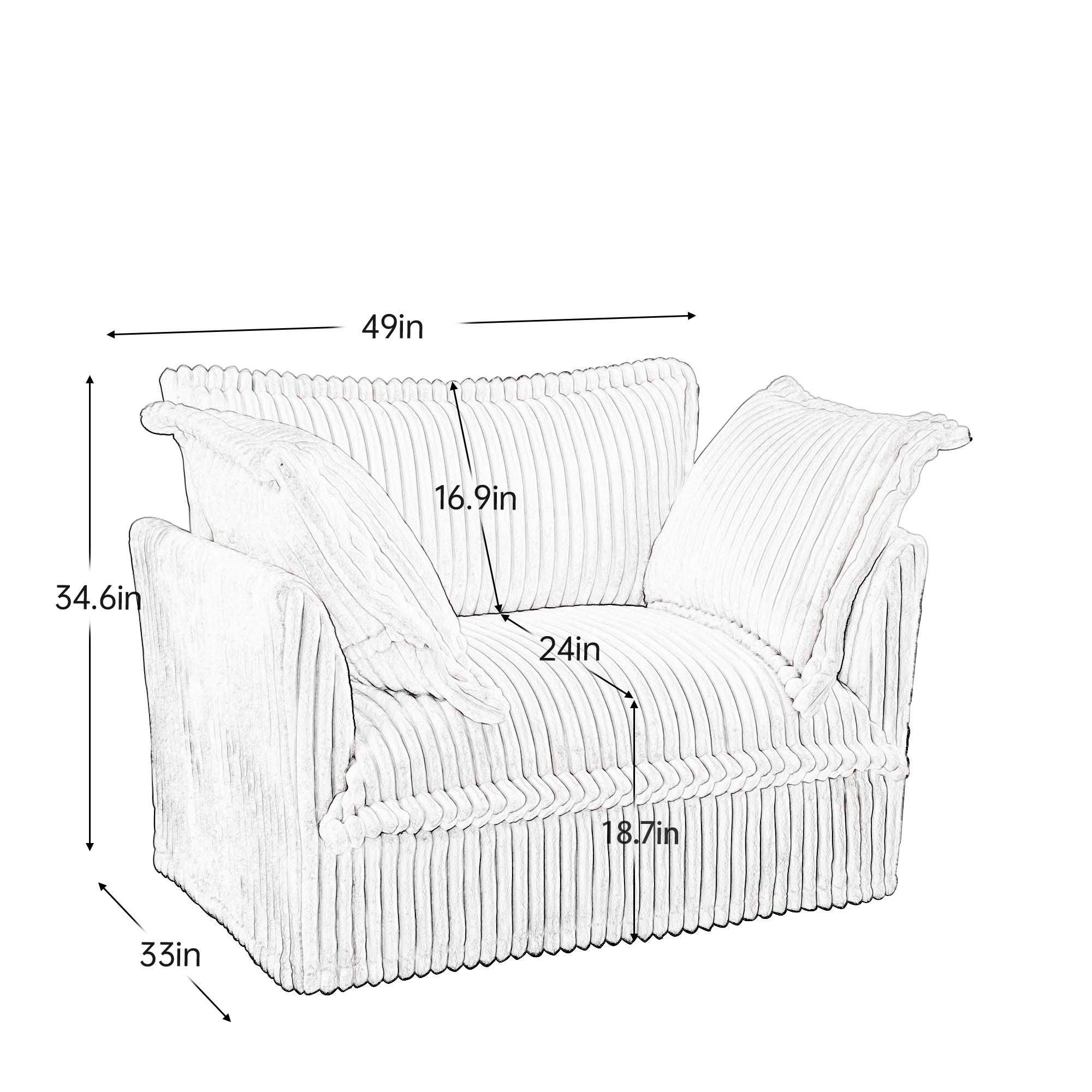 Fluffy Lounge Chair