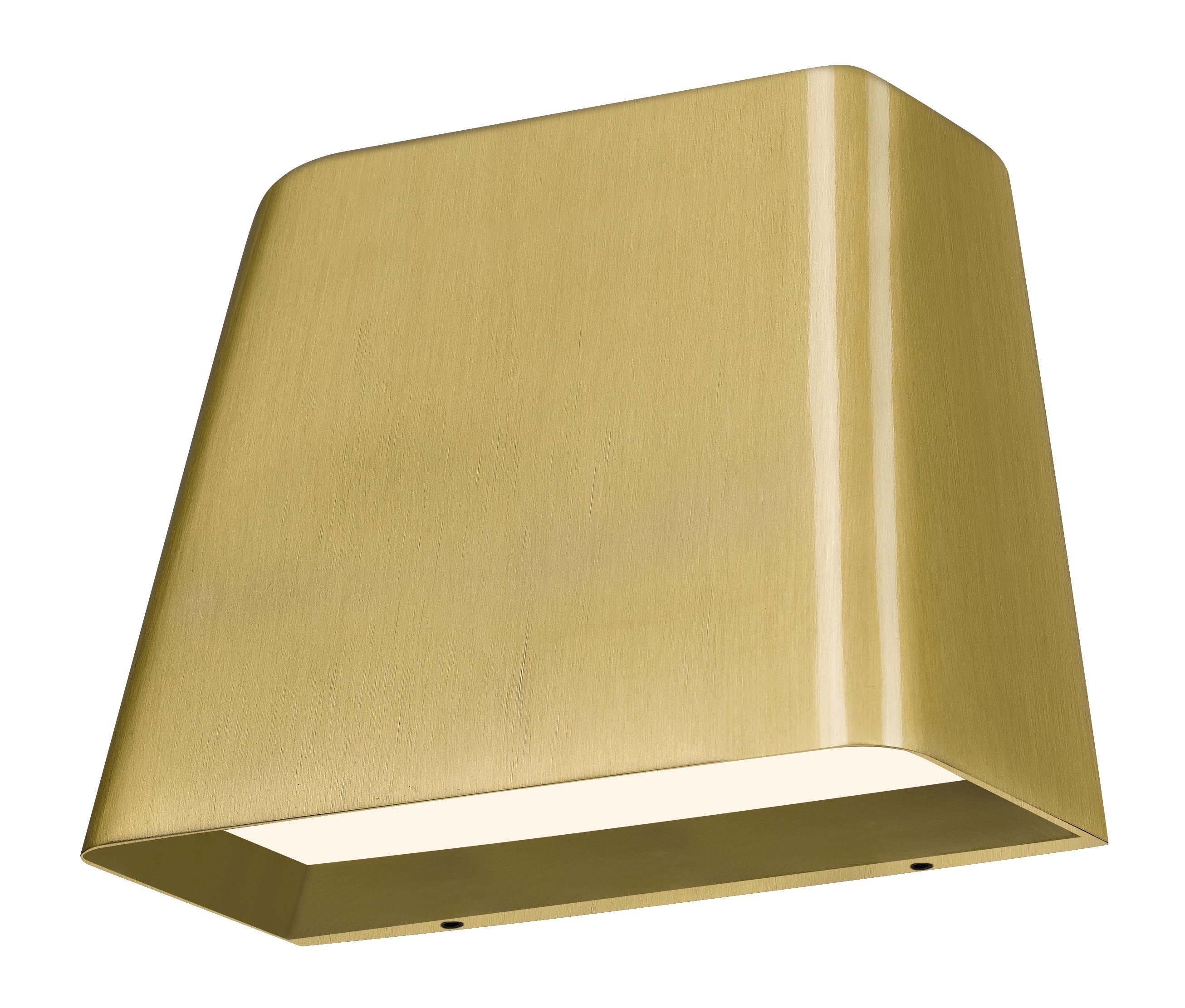 Brushed Brass Dimmable Wall Sconce, 5 in