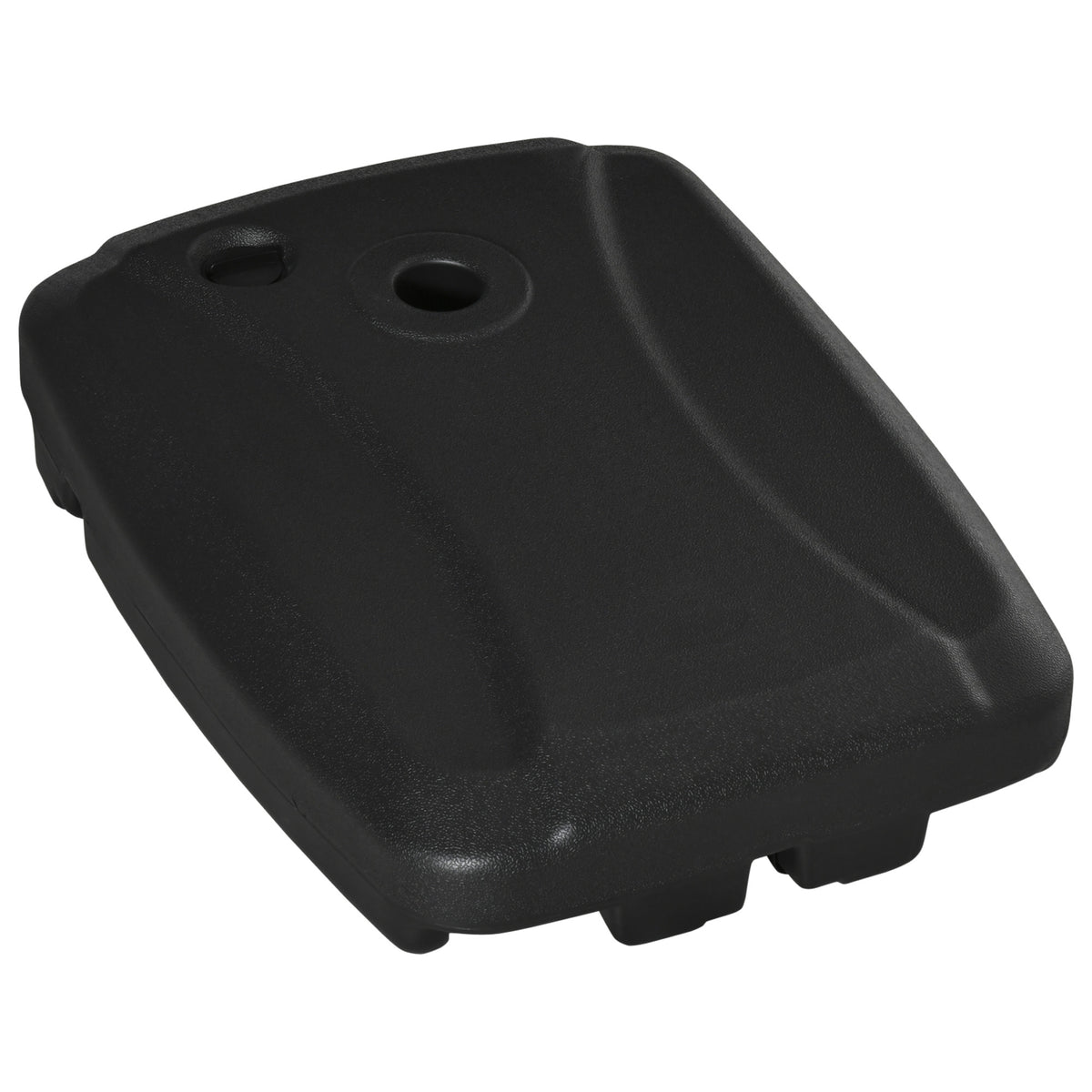 Black Patio Umbrella Base, with Wheels