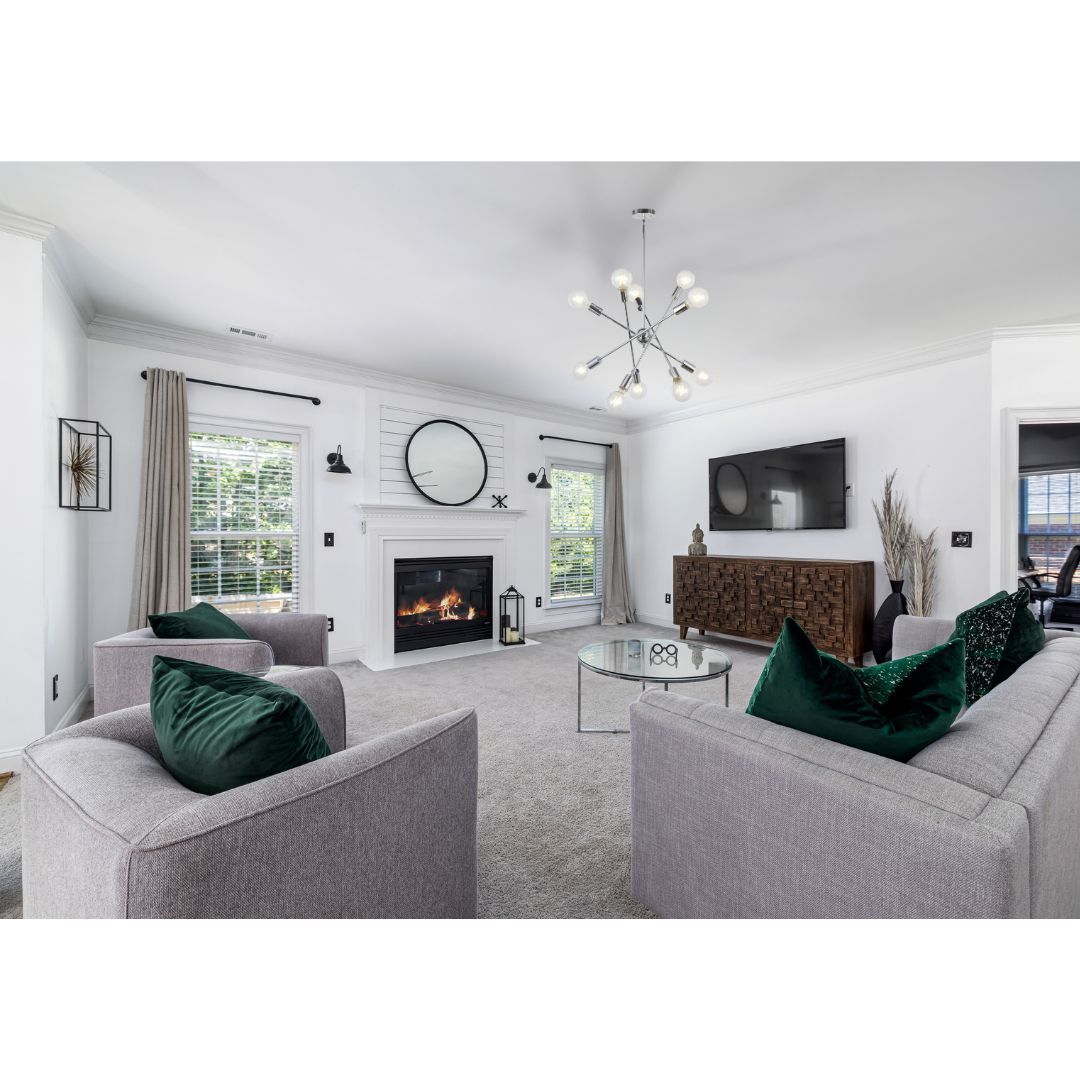 Chandelier, Sputnik-Style with 10 Lights, Chrome Finish