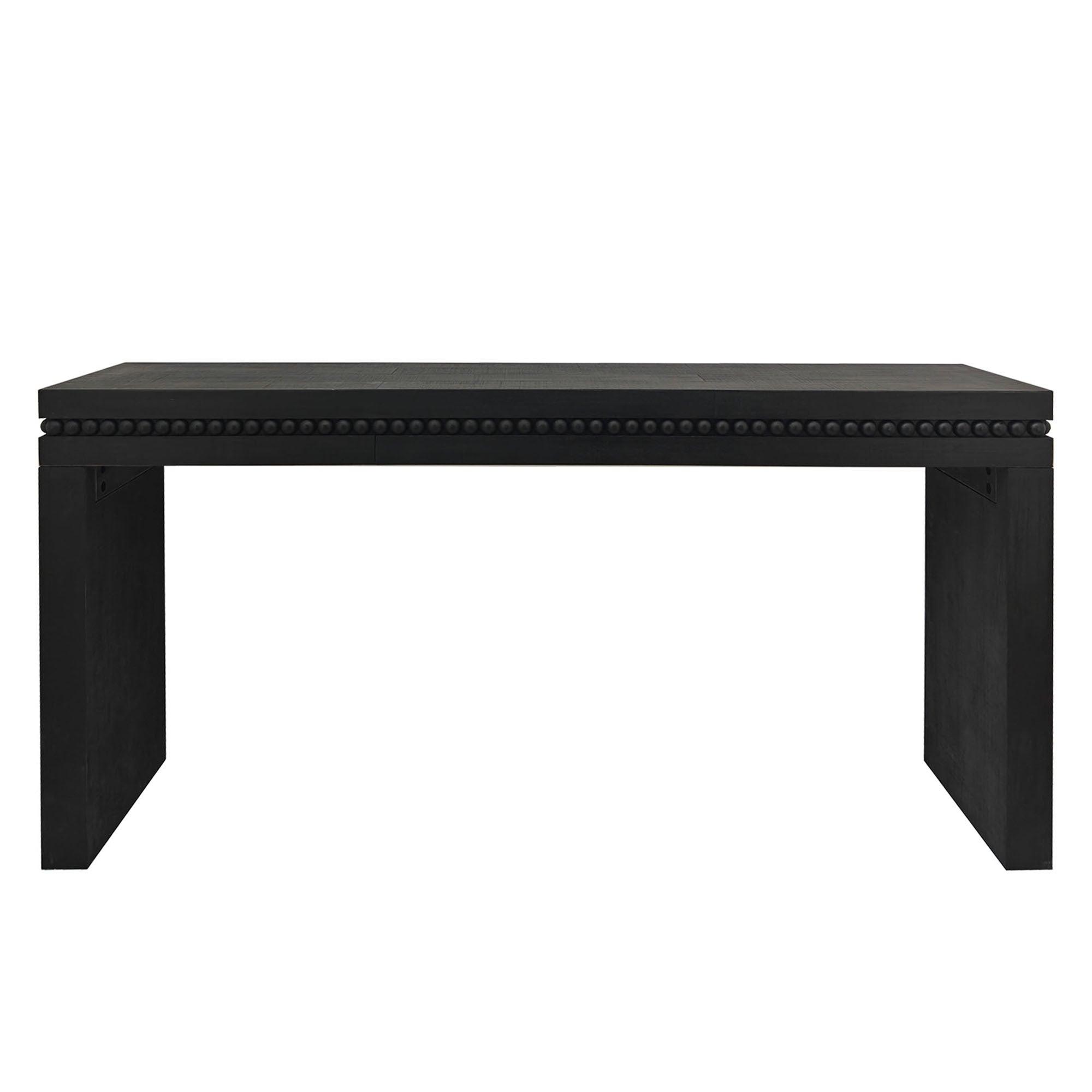 Farmhouse Office Desk, 64 in, Black