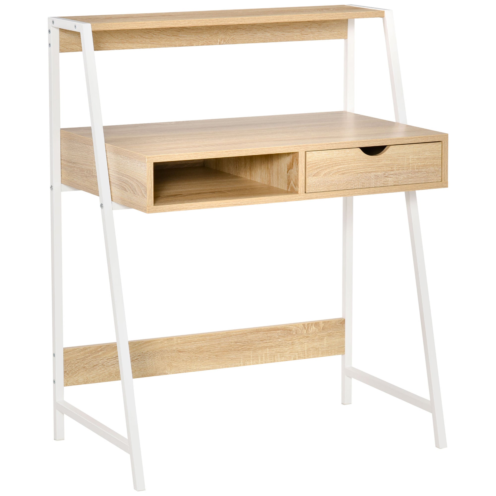 Computer Desk, 31.5 in, Natural